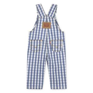 Levi's Gingham Infant Boys' Picnic Blues Denim Overalls