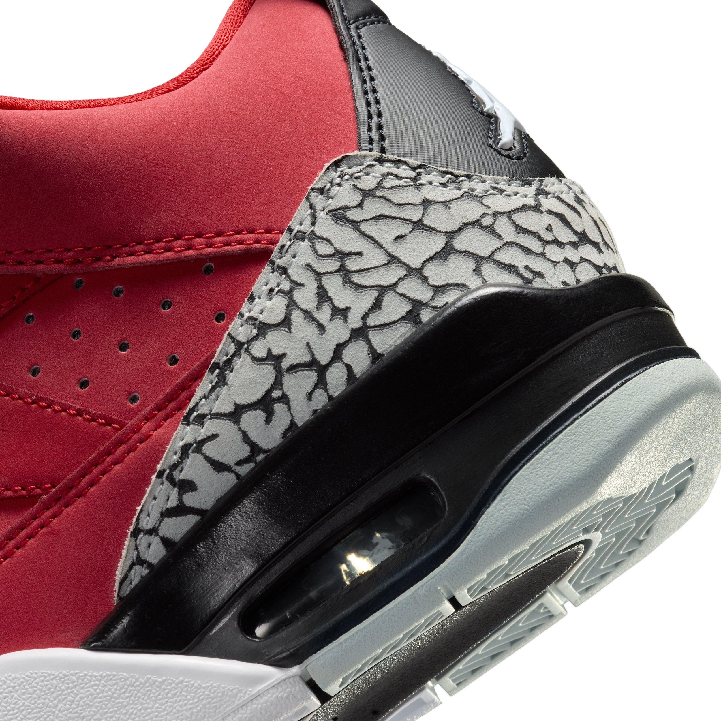 Jordan Son of Mars Low "Fire Red/Grey Mist/White/Black" Grade School Boys' Shoe - RED/GREY/WHITE/BLACK Thumbnail View 8