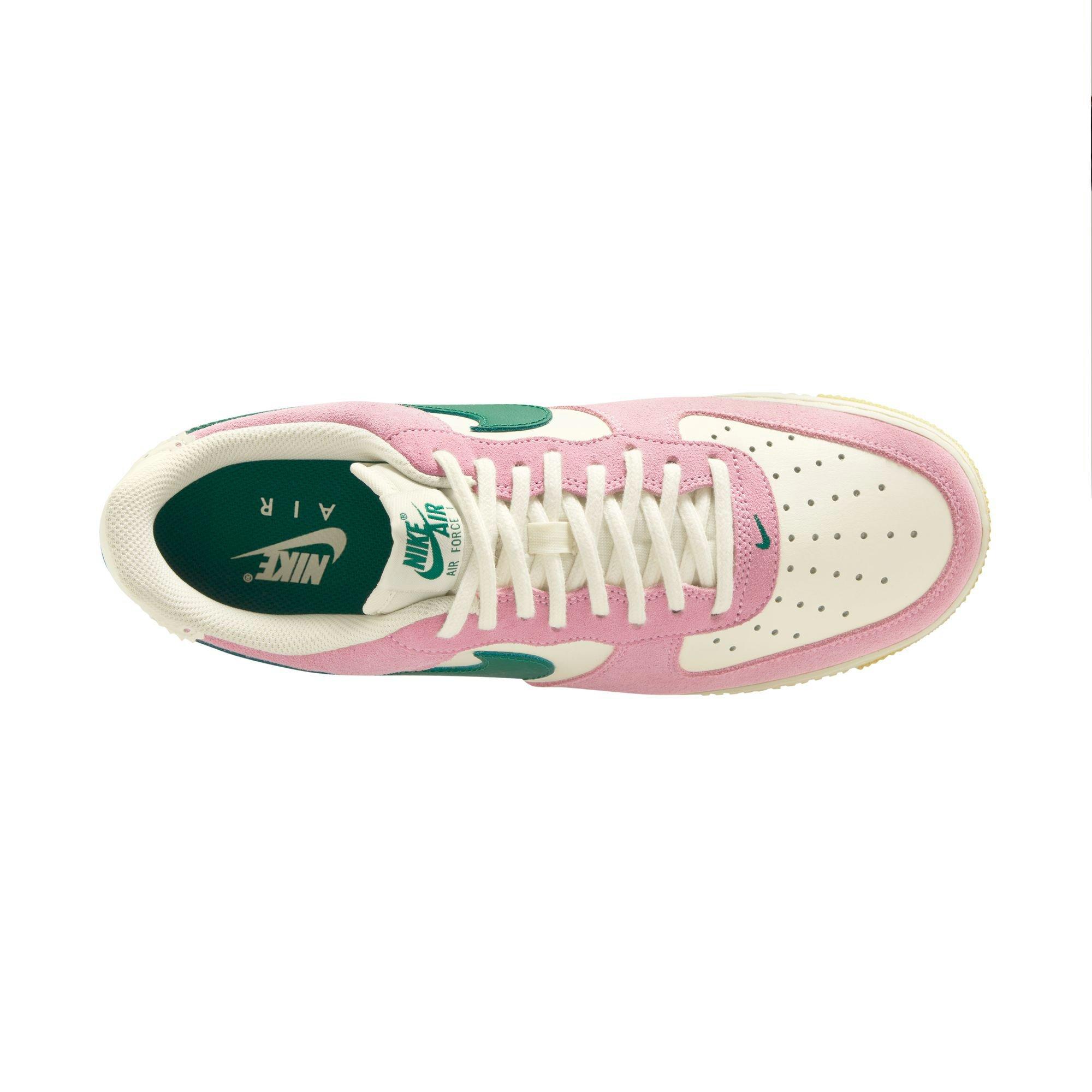 Nike Air Force 1 '07 LV8 ND "Sail/Malachite/Med Soft Pink/Alabaster" Men's Shoe - WHITE/PINK Thumbnail View 8