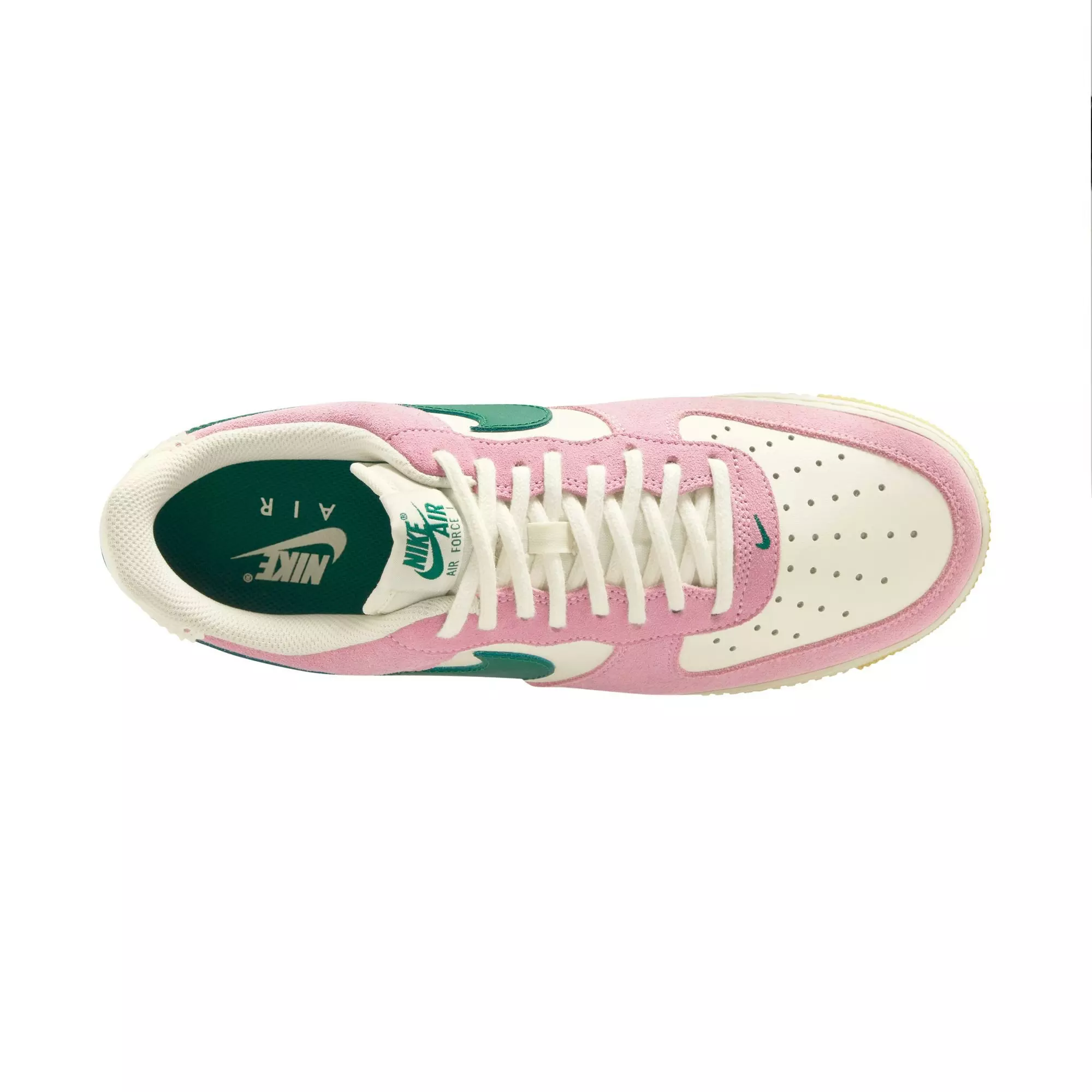 Nike Air Force 1 '07 LV8 ND "Sail/Malachite/Med Soft Pink/Alabaster" Men's Shoe - WHITE/PINK