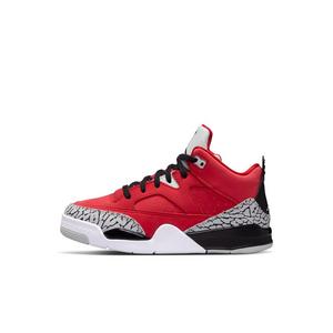 Jordan Son of Mars Low "Fire Red/Grey Mist/White/Black" Preschool Boys' Shoe