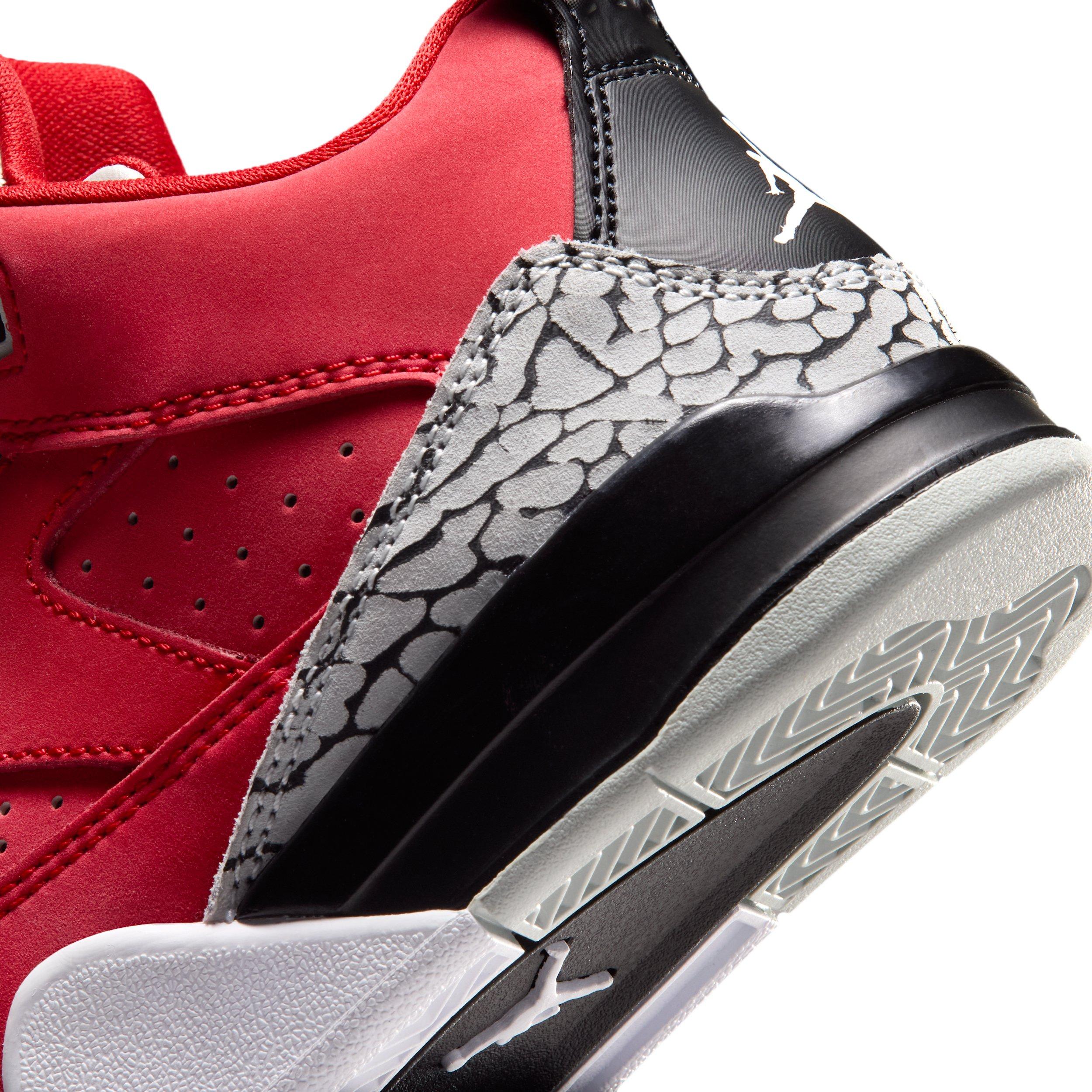 Jordan Son of Mars Low "Fire Red/Grey Mist/White/Black" Preschool Boys' Shoe - RED/GREY/WHITE/BLACK Thumbnail View 8