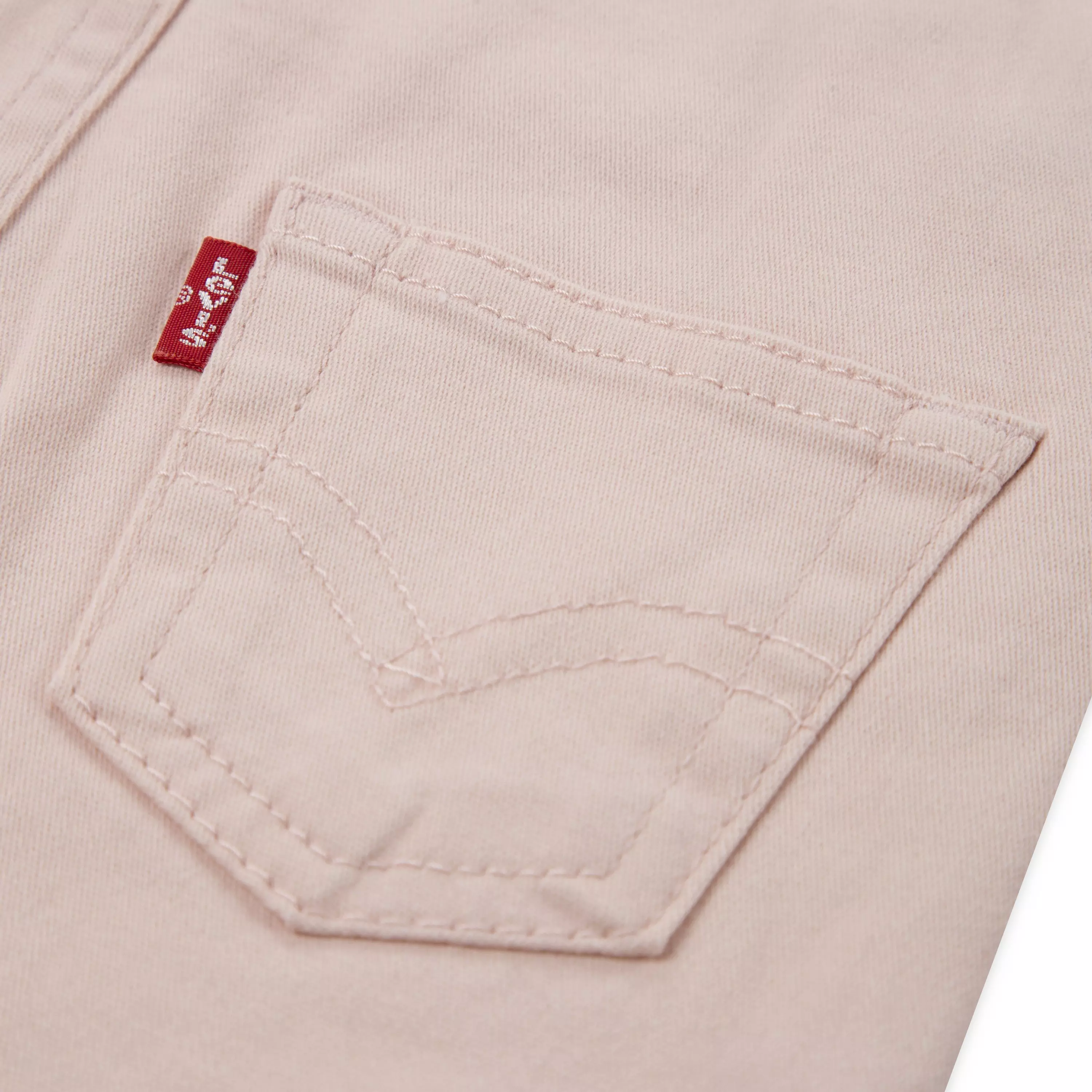 Levi's Infant Boys' Twill Denim Overalls - Pink - PINK