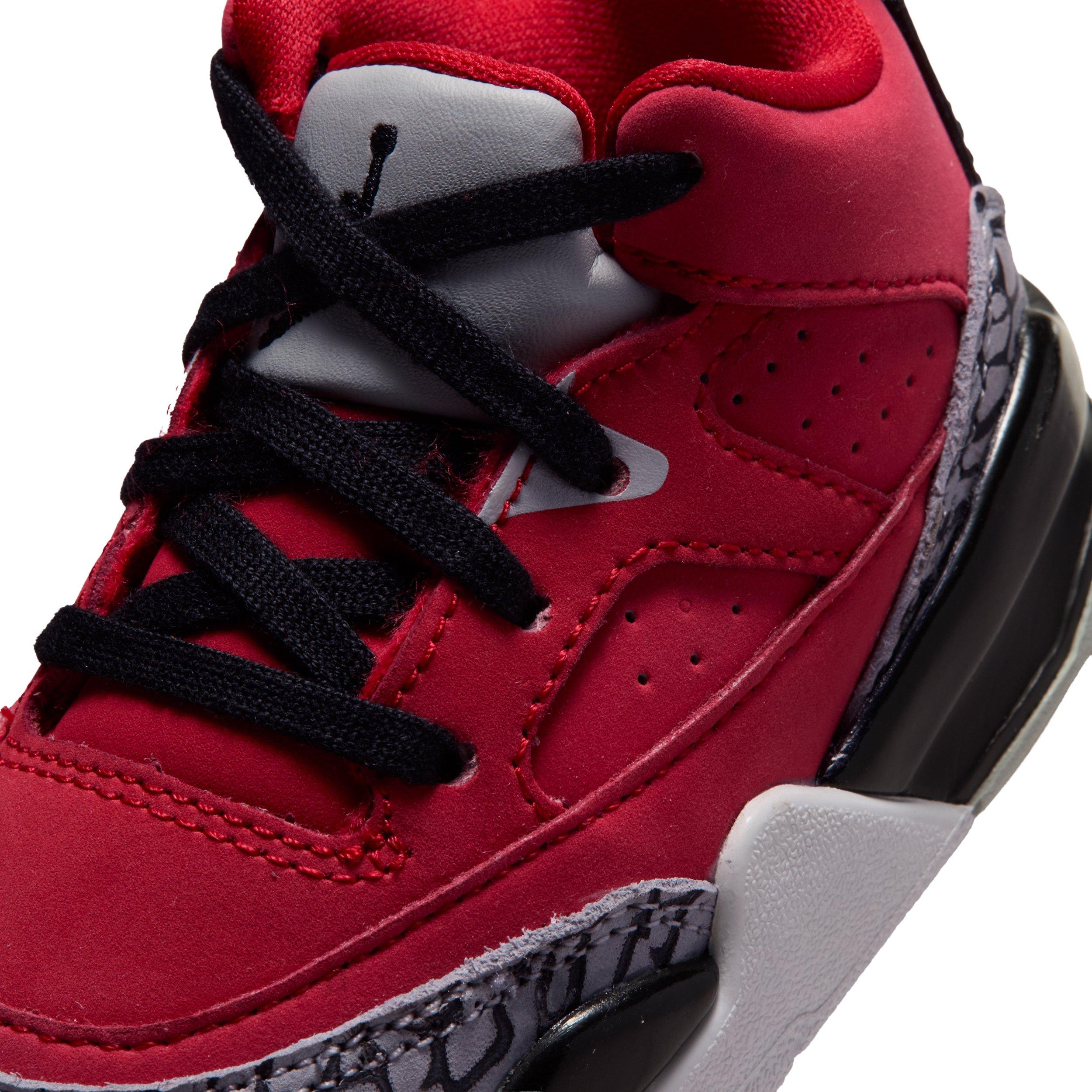 Jordan Son of Mars Infant Boys' "Fire Red/Grey Mist/White/Black" Shoe