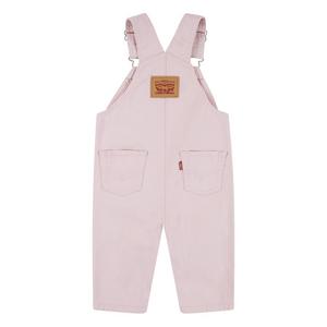 Levi's Twill Baby Boys' Pink Denim Overalls