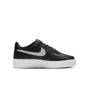 Nike Air Force 1 "Dark Smoke Grey/Black/White/Vast Grey" Grade School Boys' Shoe - DK GREY/BLACK/WHITE/GREY