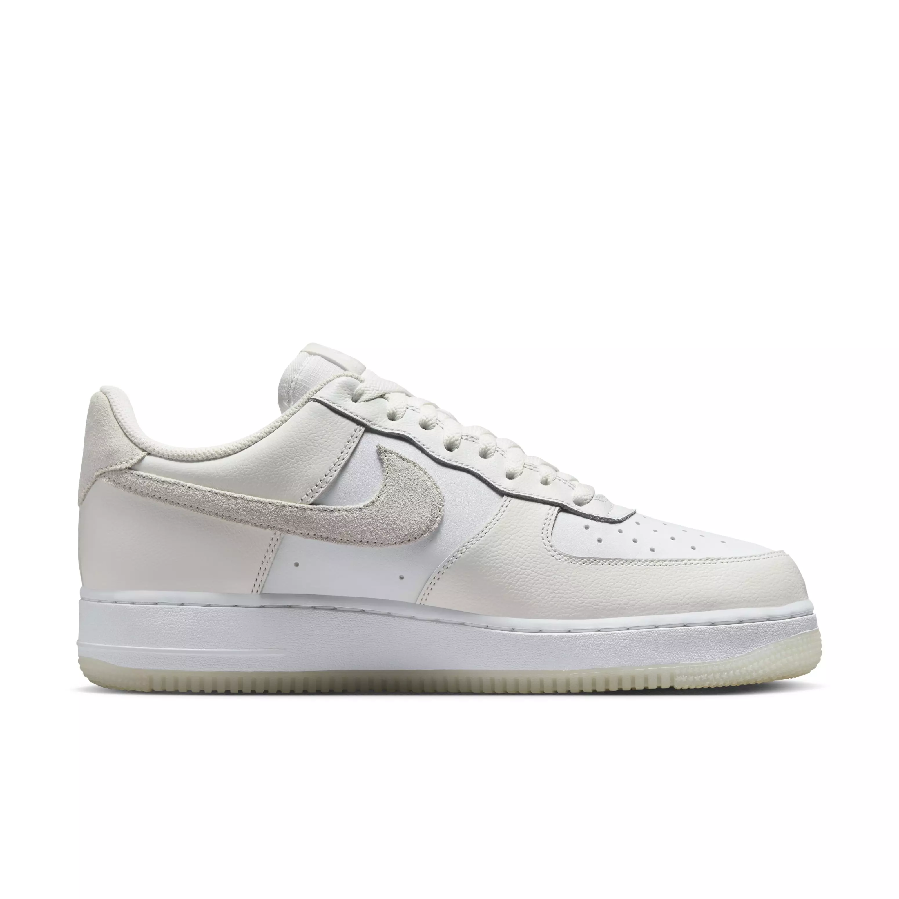 Nike Air Force 1 '07 LV8 "White/Summit White/Phantom" Men's Shoe - WHITE/WHITE/PHANTOM