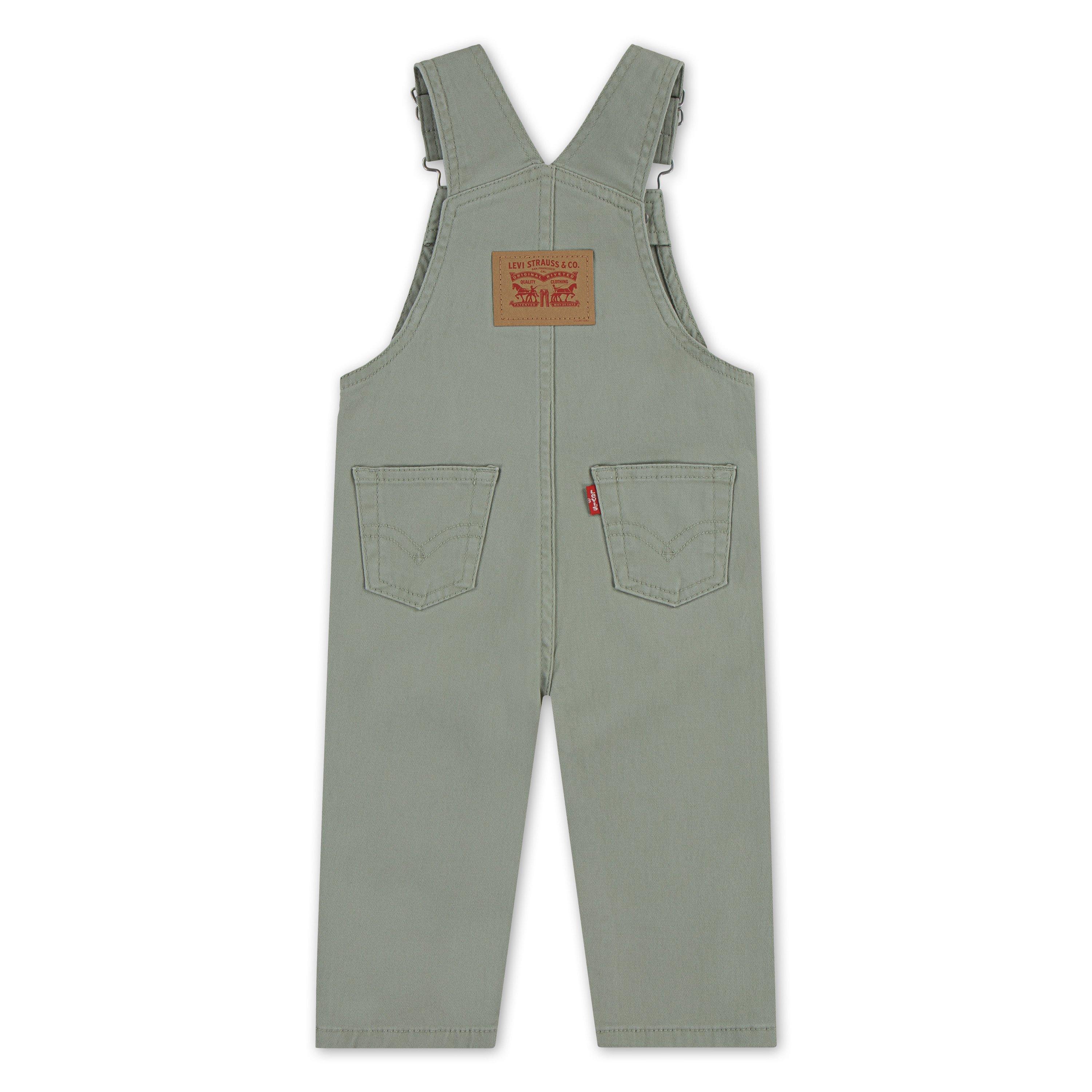 Levi's Twill Infant Boys' Seagrass Denim Overalls