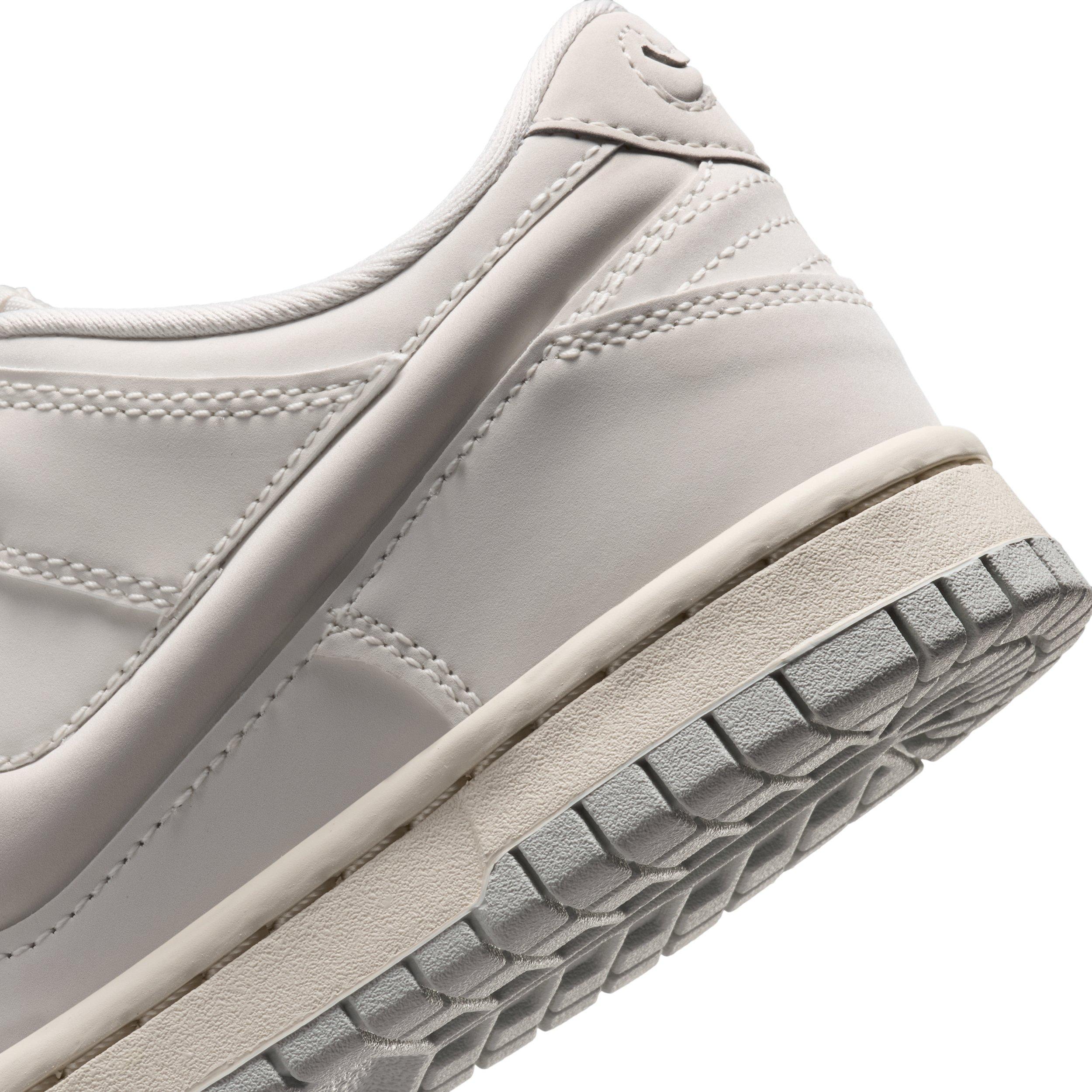 Nike Dunk Low LV8 "Sail/Coconut Milk/Light Silver/Light Bone" Grade School Girls' Shoe - SAIL/MILK/LT SILVER/LT BONE