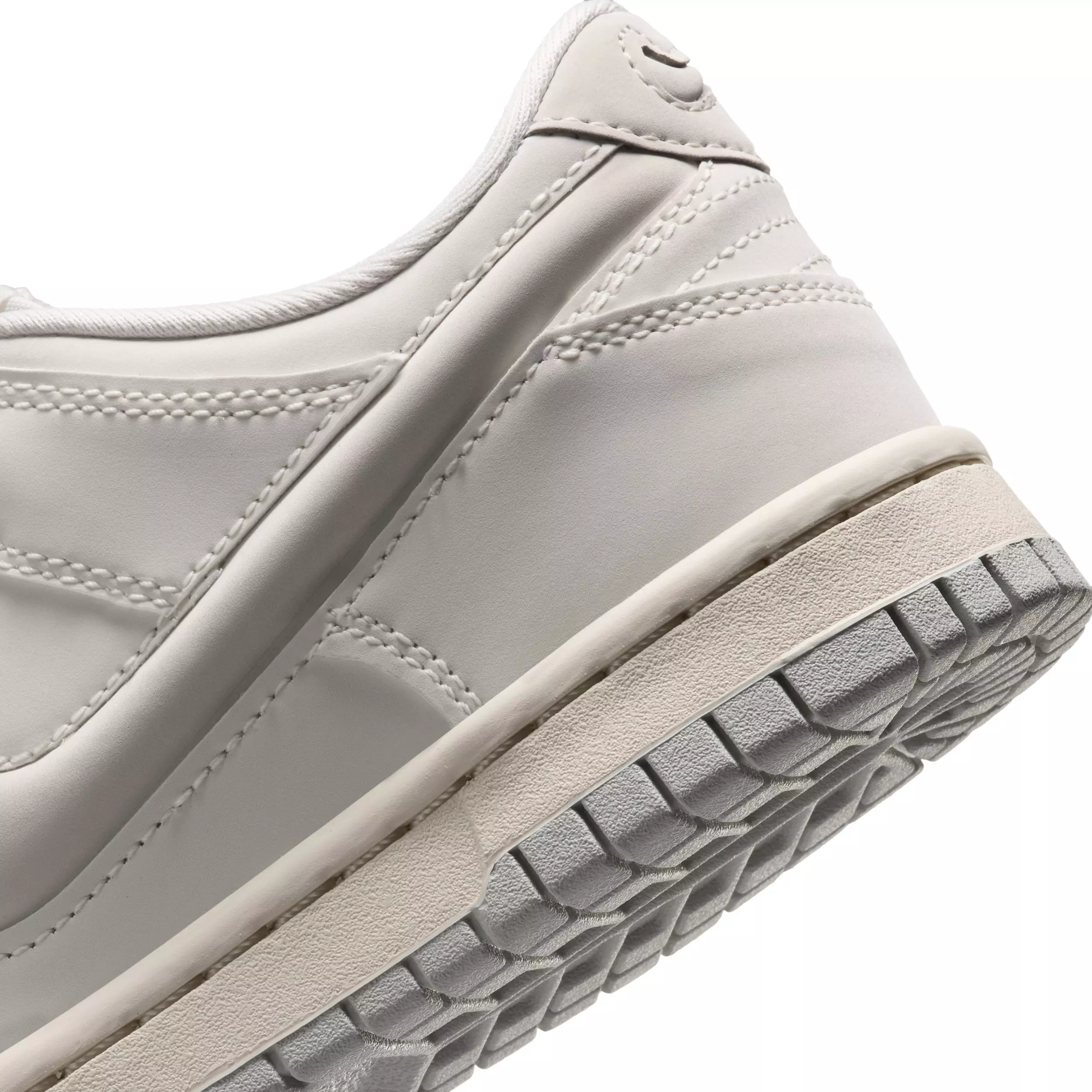 Nike Dunk Low LV8 "Sail/Coconut Milk/Light Silver/Light Bone" Grade School Girls' Shoe - SAIL/MILK/LT SILVER/LT BONE