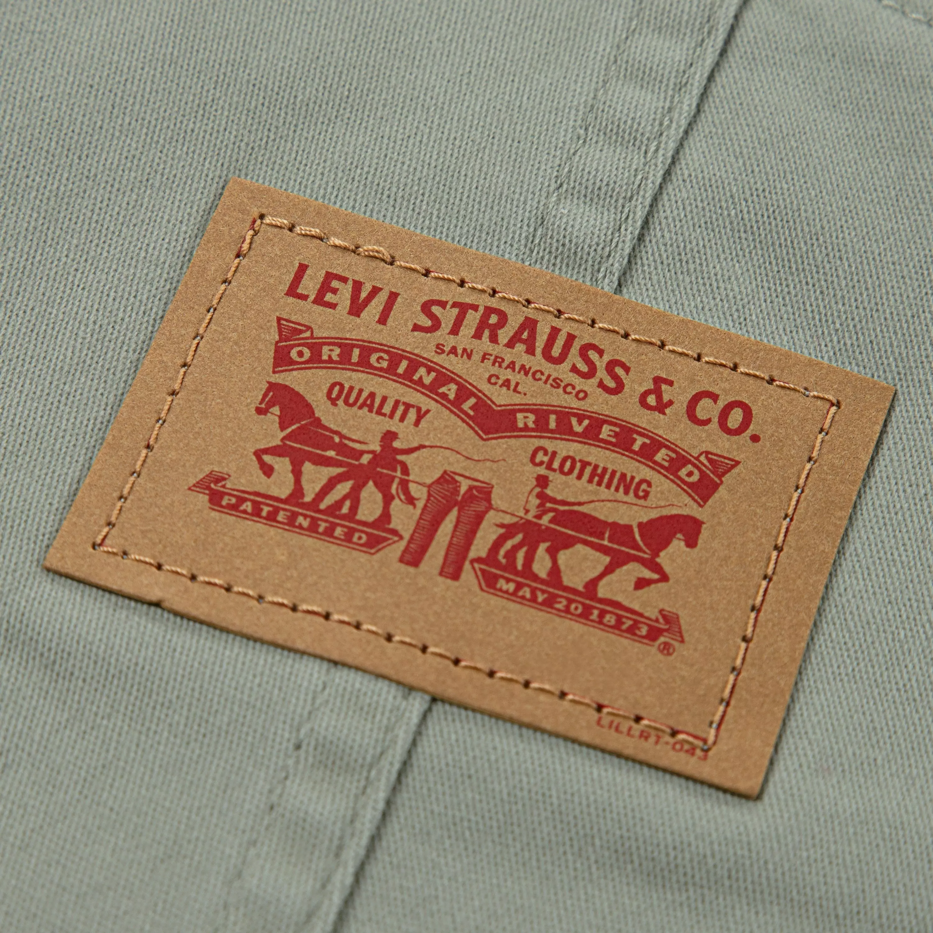Levi's Twill Baby Boys' Seagrass Denim Overalls - SEAGRASS