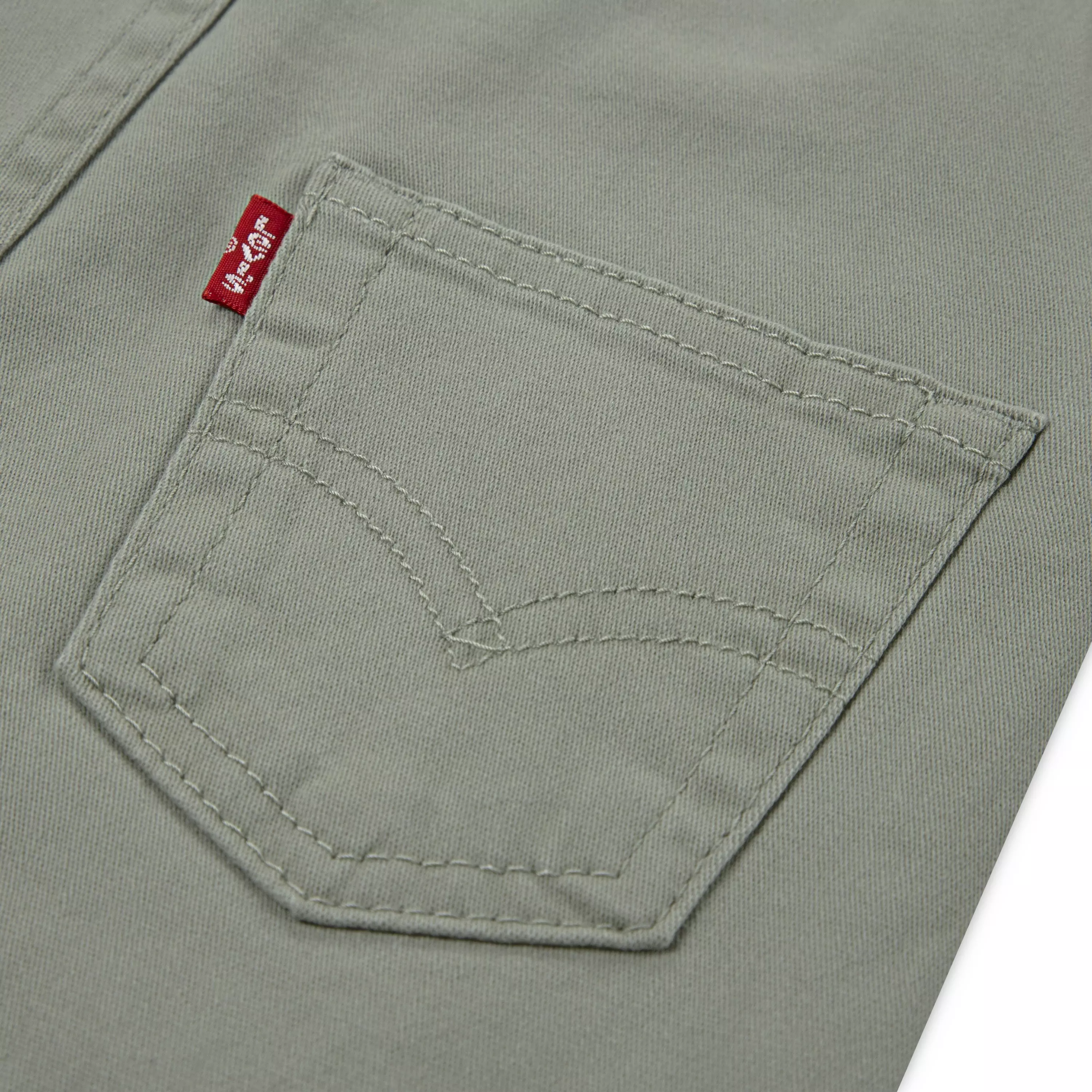 Levi's Twill Baby Boys' Seagrass Denim Overalls - SEAGRASS