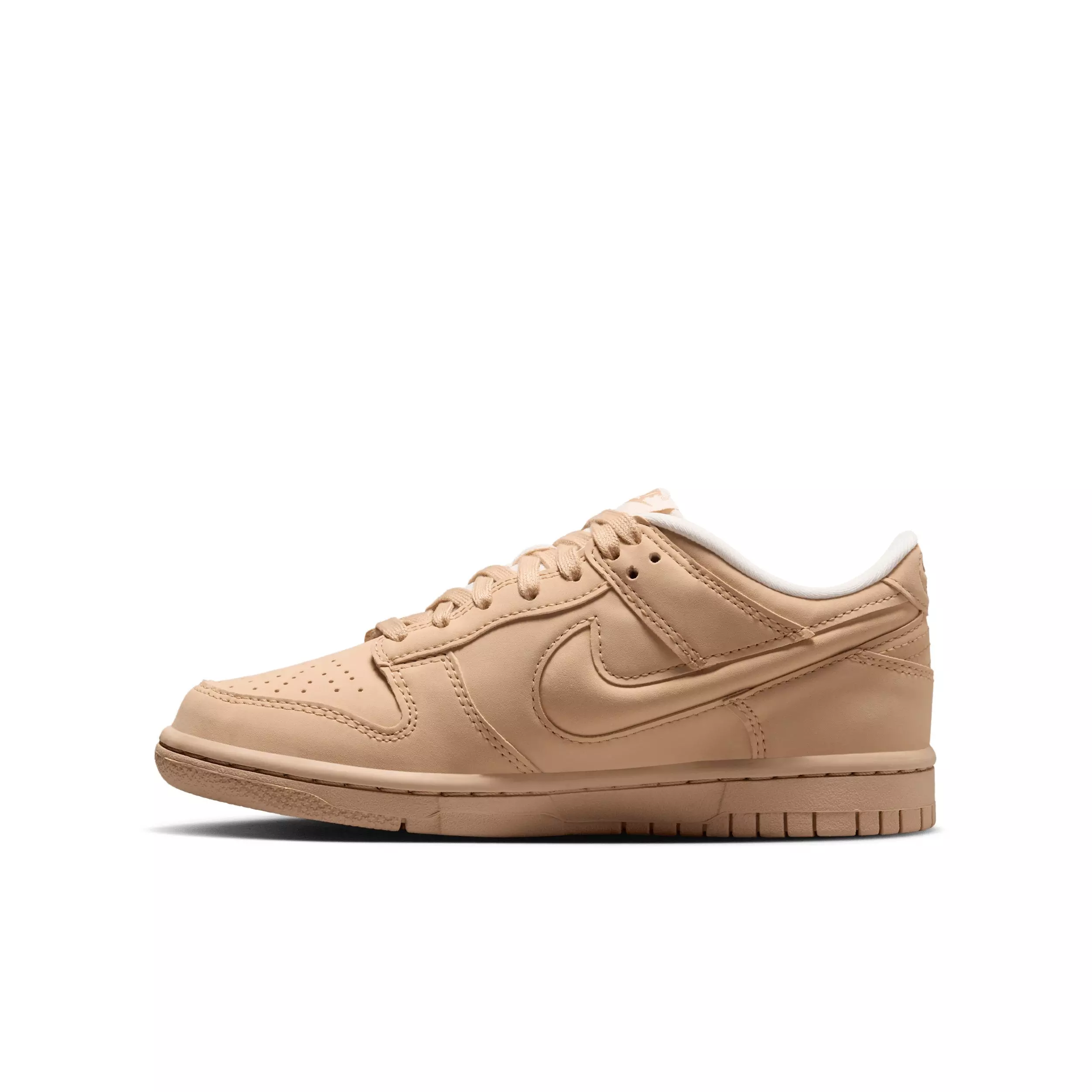 Nike Dunk Low LV8 "Sesame/Pale Ivory/Sesame" Grade School Boys' Shoe - SESAME/IVORY/SESAME