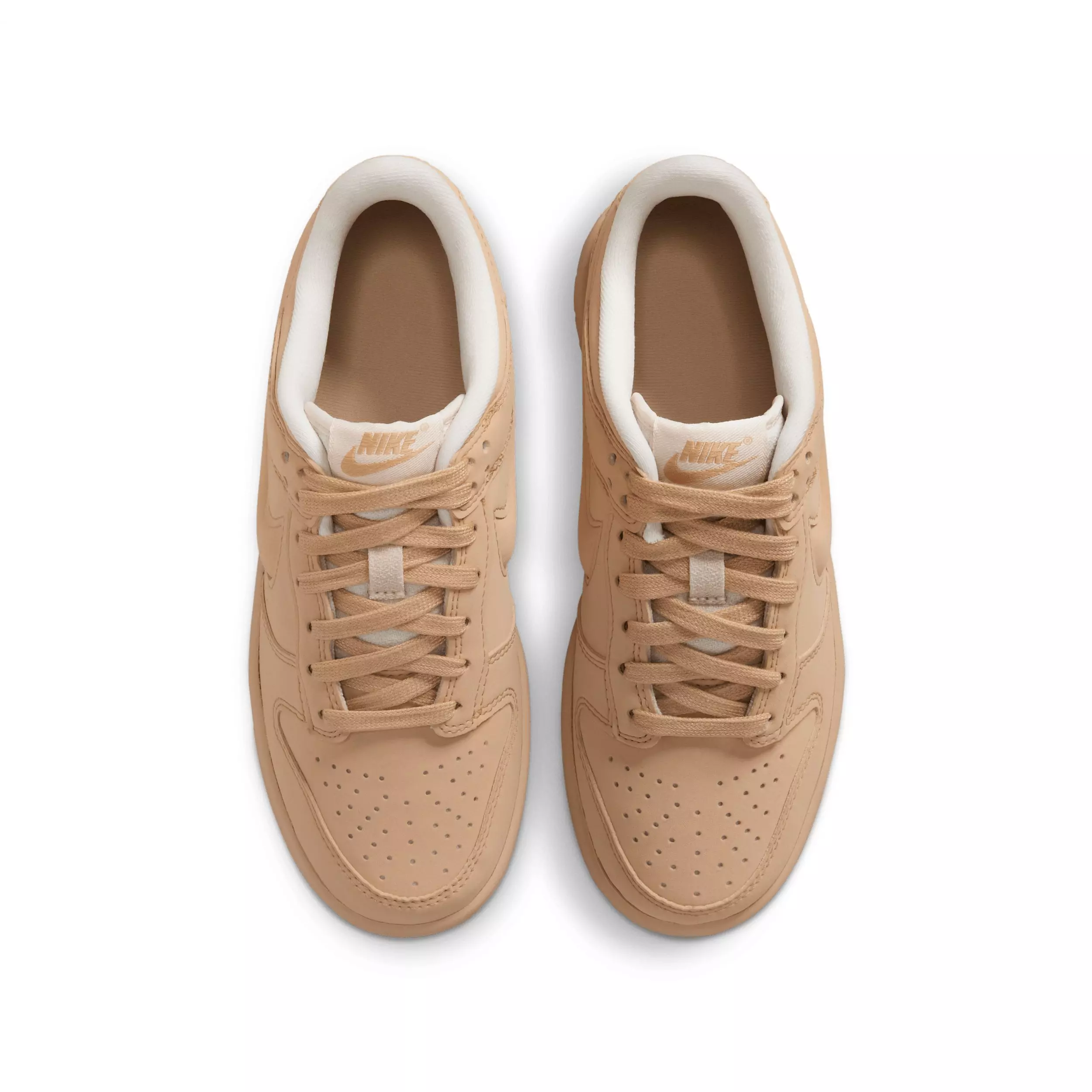 Nike Dunk Low LV8 "Sesame/Pale Ivory/Sesame" Grade School Boys' Shoe - SESAME/IVORY/SESAME