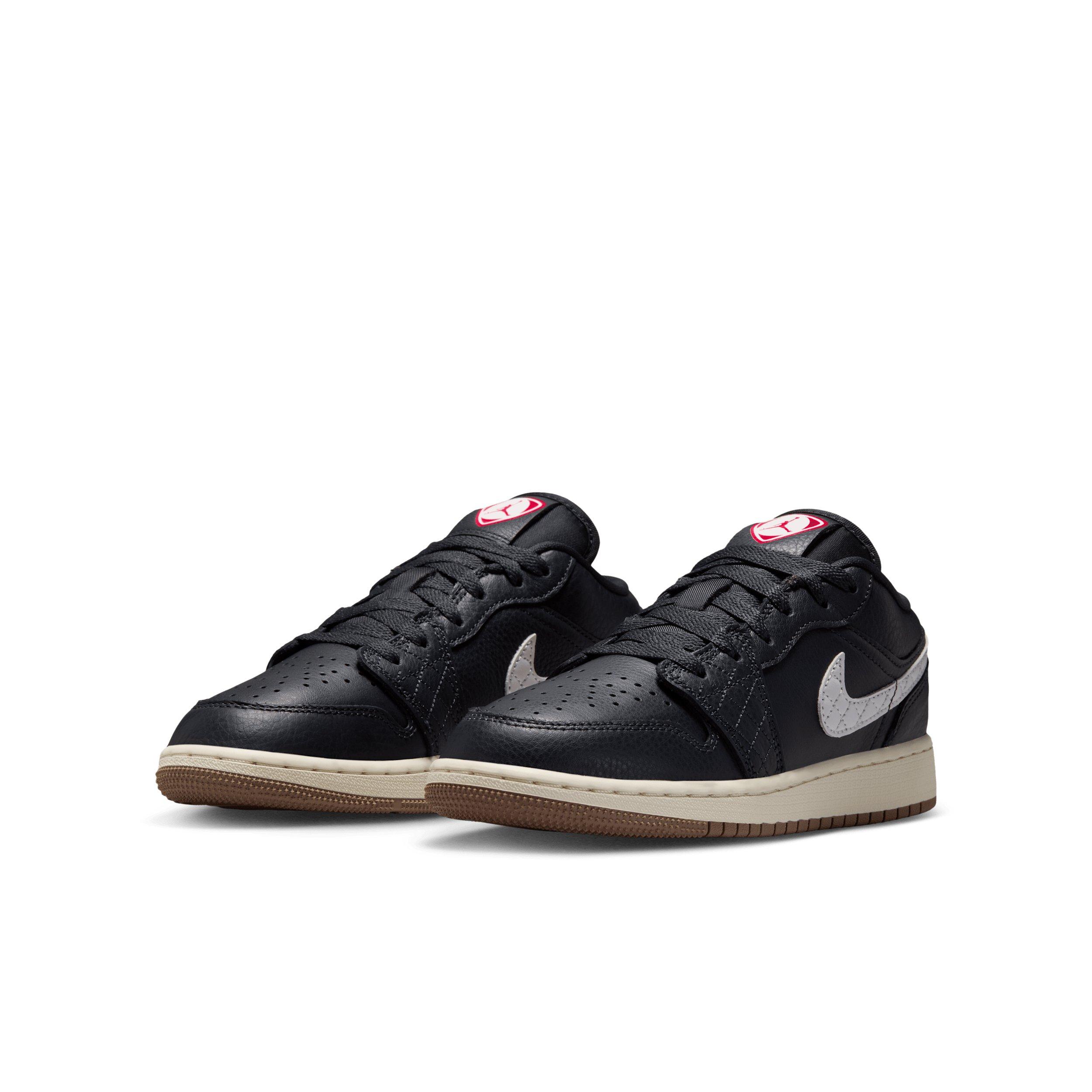 Jordan 1 Low SE Grade School Boys' "Off Noir/University Red/Game Royal/Sail" Shoe