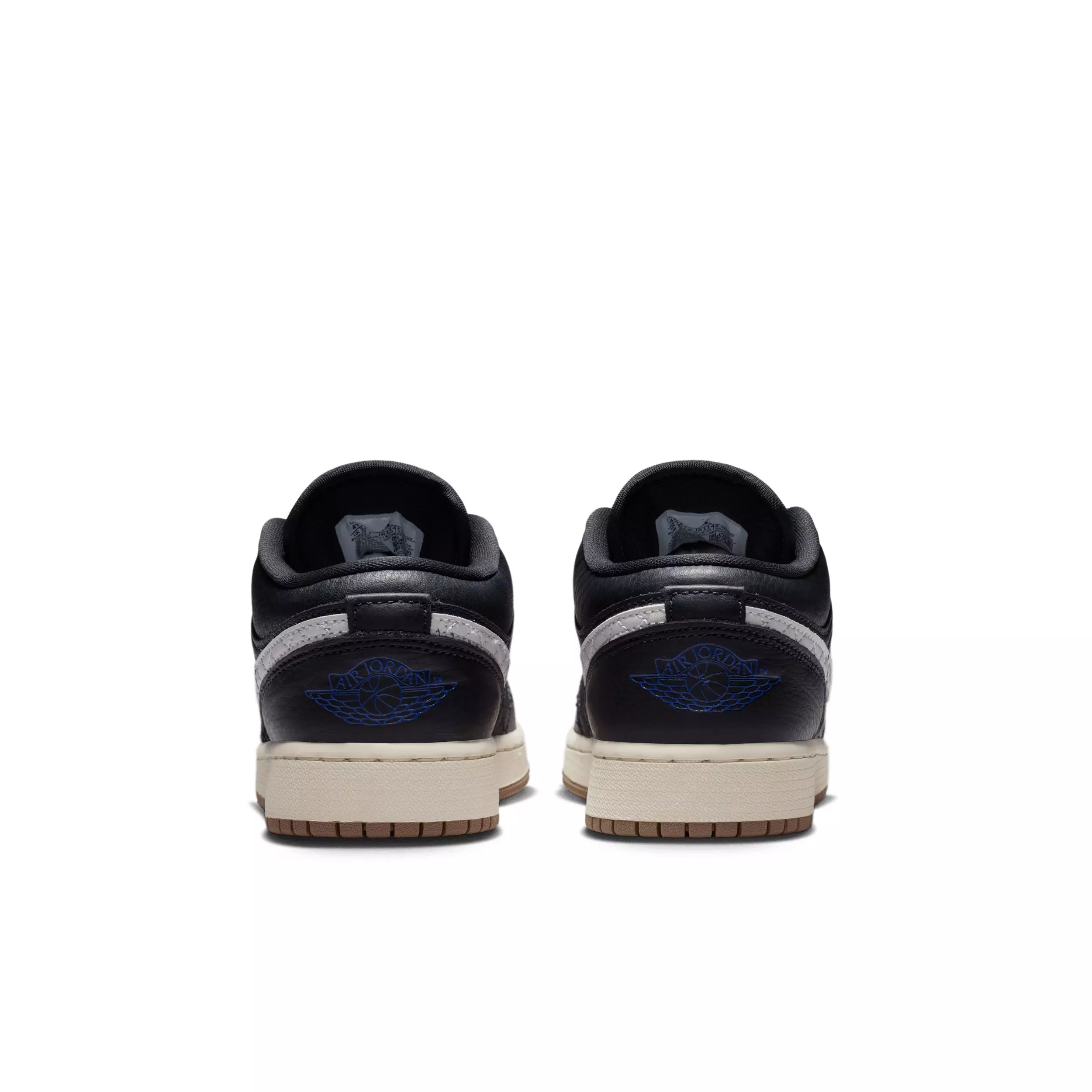Jordan 1 Low SE "Off Noir/University Red/Game Royal/Sail" Grade School Boys' Shoe - OFF NOIR/RED/ROYAL/SAIL