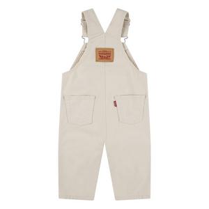 Levi's Twill Baby Boys' Beige Denim Overalls