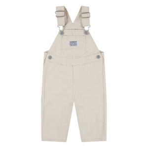 Levi's Twill Baby Boys' Beige Denim Overalls