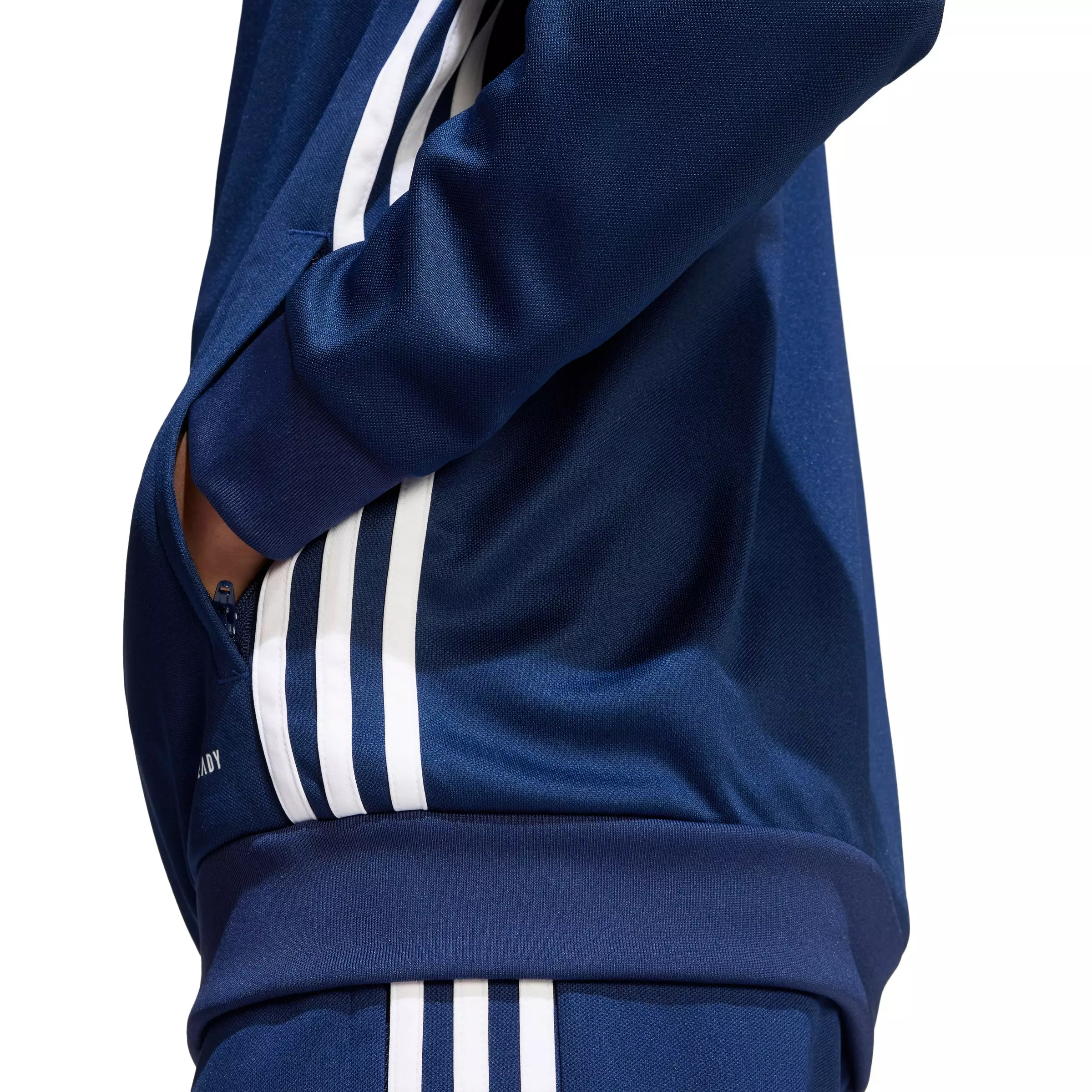 adidas Big Kids' Tiro 25 Essentials Training Soccer Jacket - Navy - NAVY