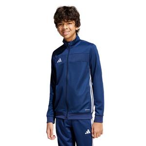 adidas Big Kids' Tiro 25 Essentials Training Soccer Jacket -Navy