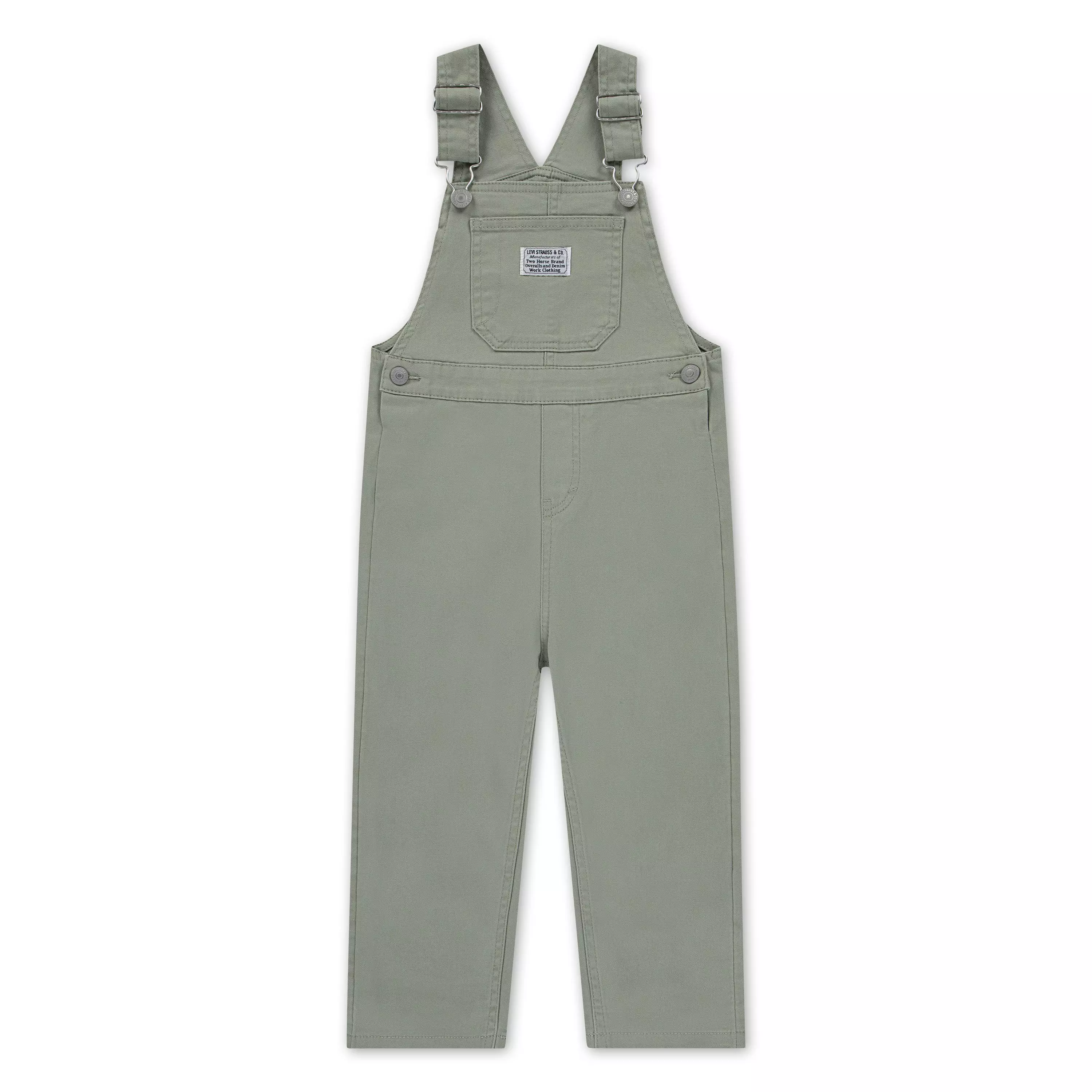 Levi's Twill Toddler Boys' Seagrass Denim Overalls - BLACK