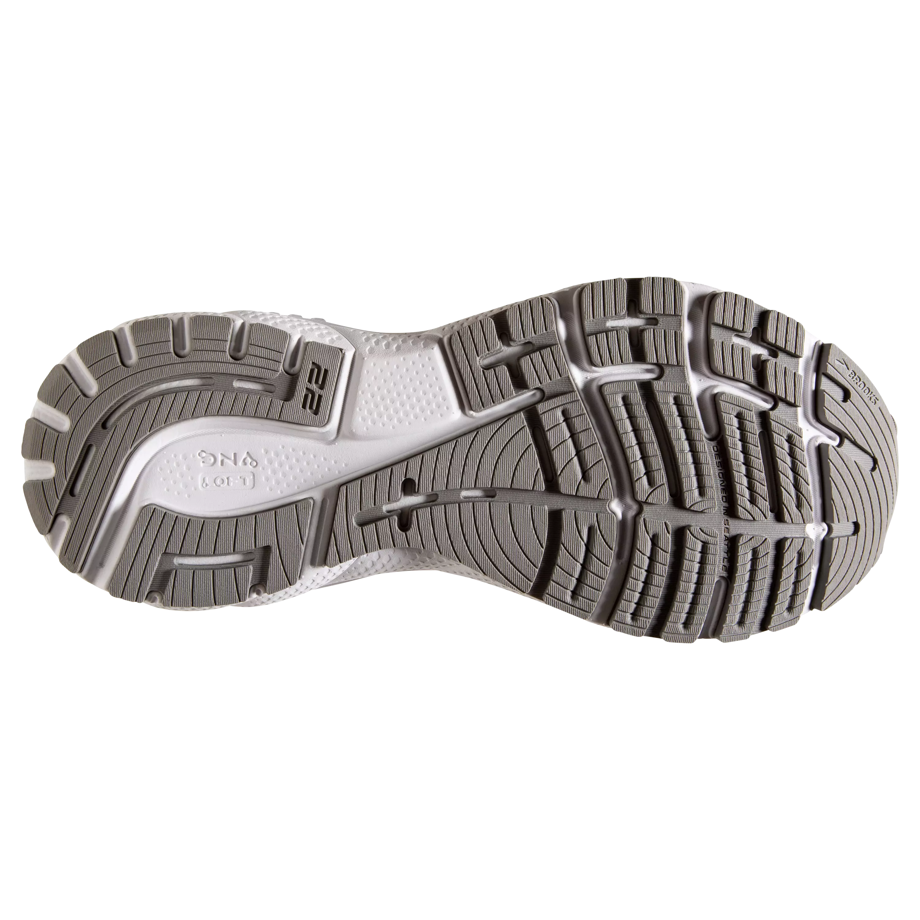 Brooks Adrenaline GTS 22 "Grey/Purple/Mint" Women's Running Shoe - GREY/PURPLE/MINT