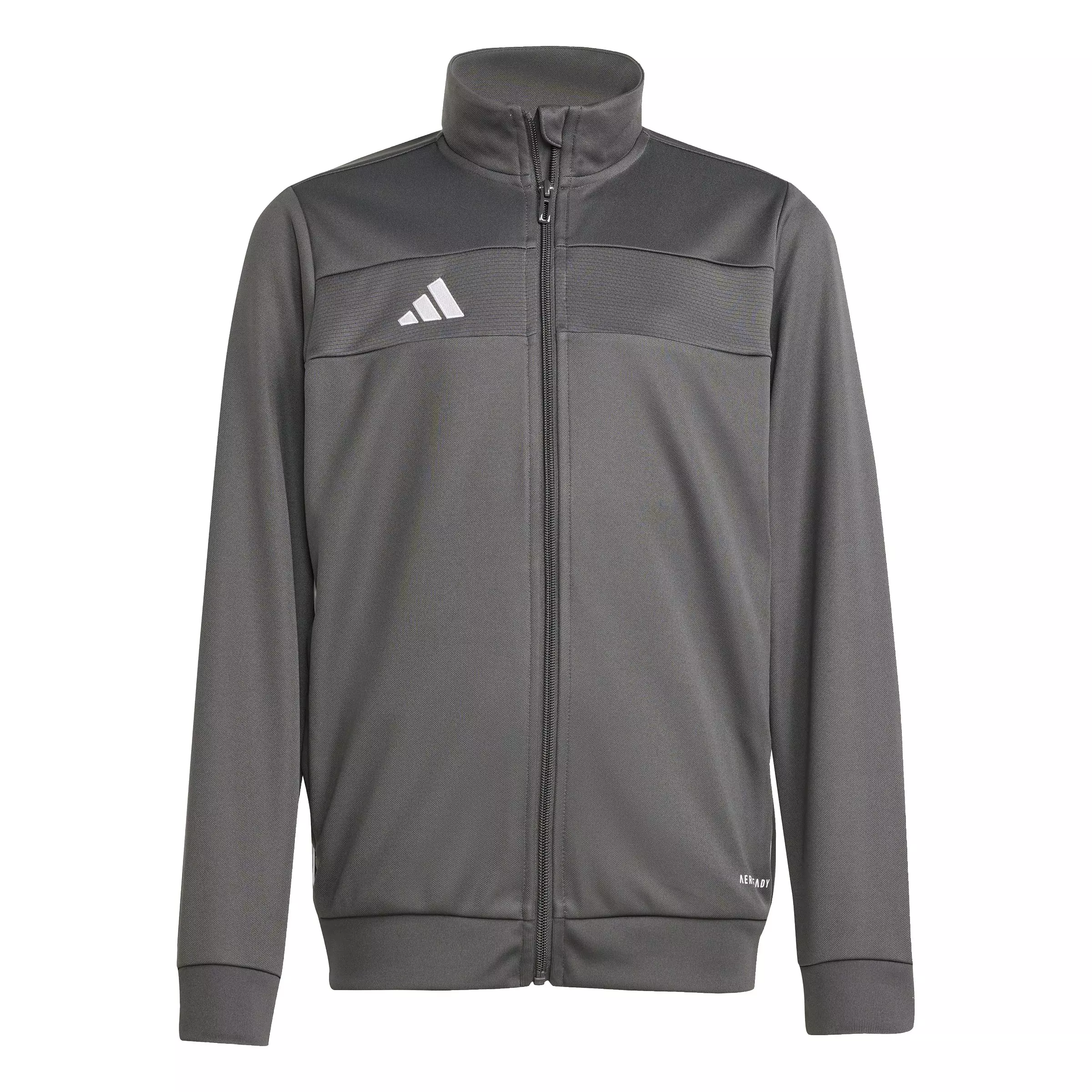 adidas Big Kids' Tiro 25 Essentials Soccer Training Jacket - Grey - GREY
