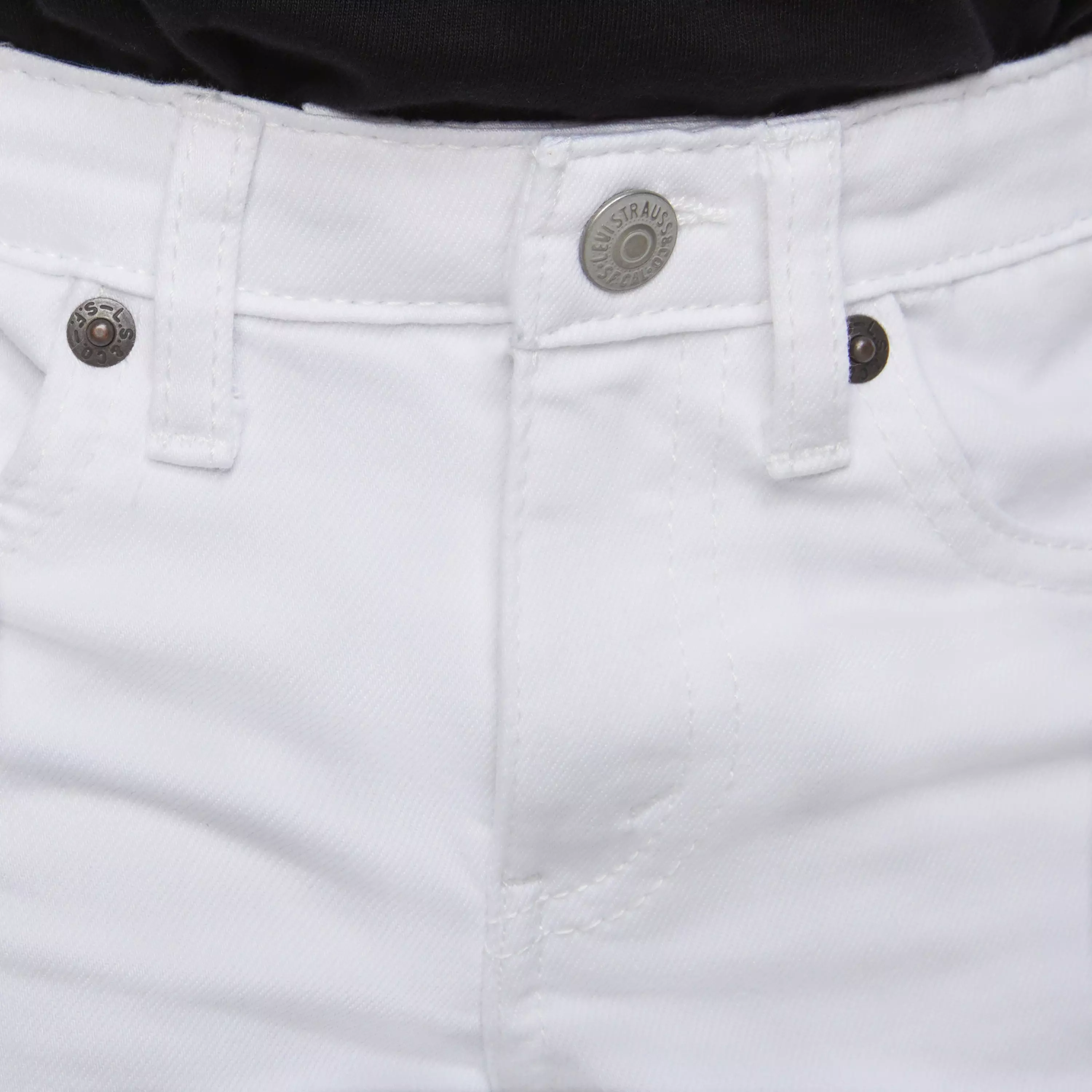 Levi's Toddler Boys' 511 Eco-Soft Performance Slim Fit White Wash Denim Straight Jeans - WHITE