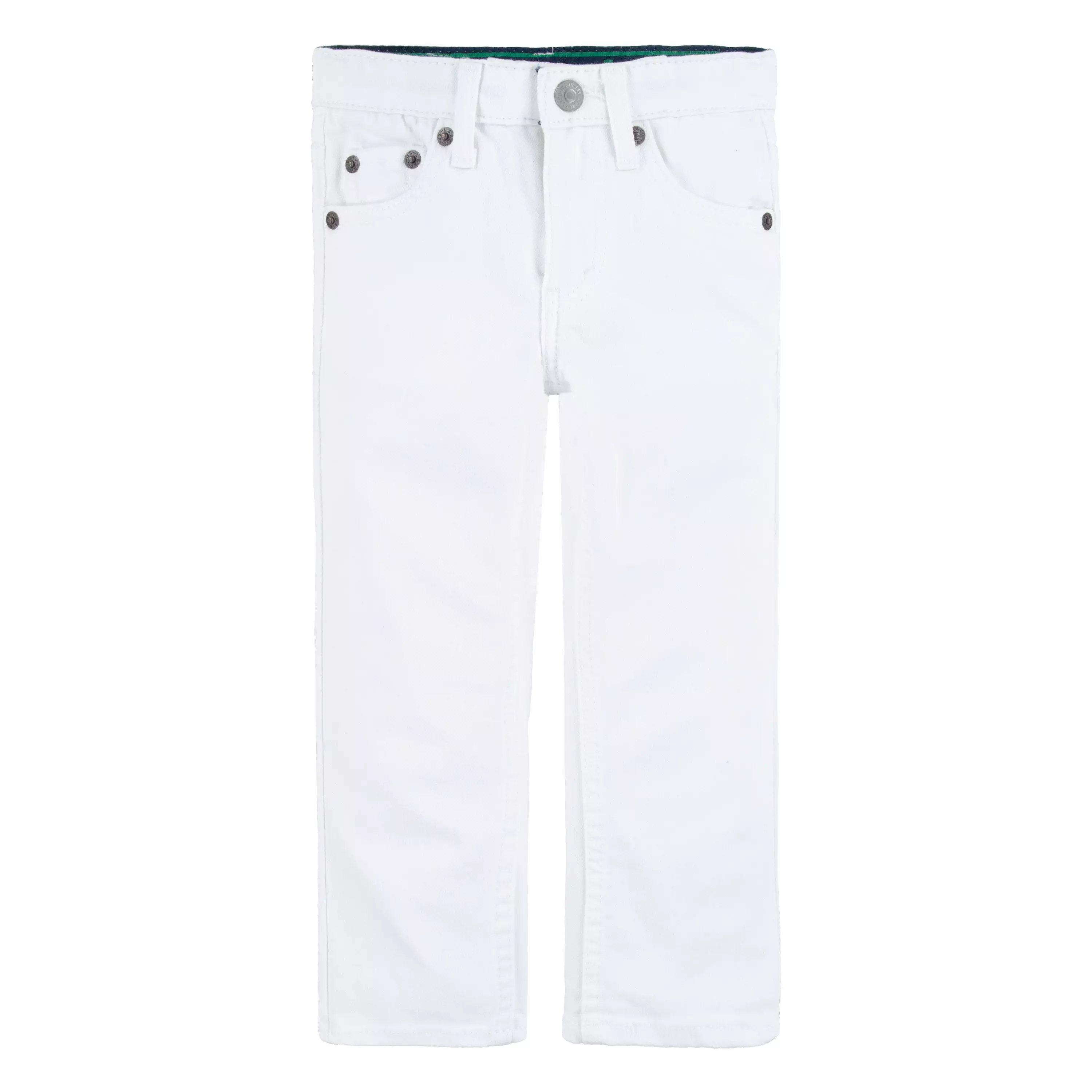 Levi's Toddler Boys' 511 Eco-Soft Performance Slim Fit White Wash Denim Straight Jeans - WHITE