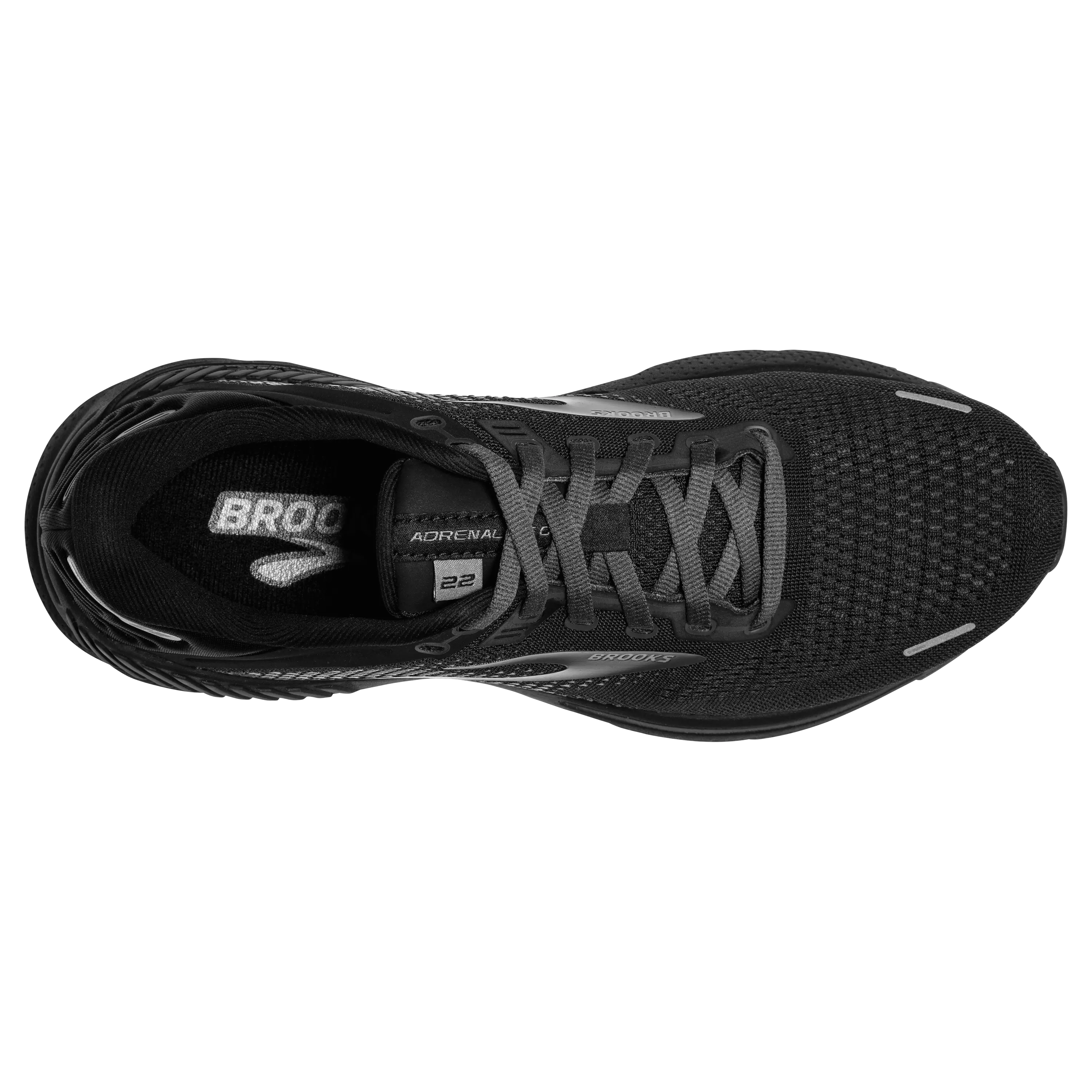 Brooks Adrenaline GTS 22 "Black/Black/Ebony" Women's Running Shoe - BLACK/BLACK/EBONY