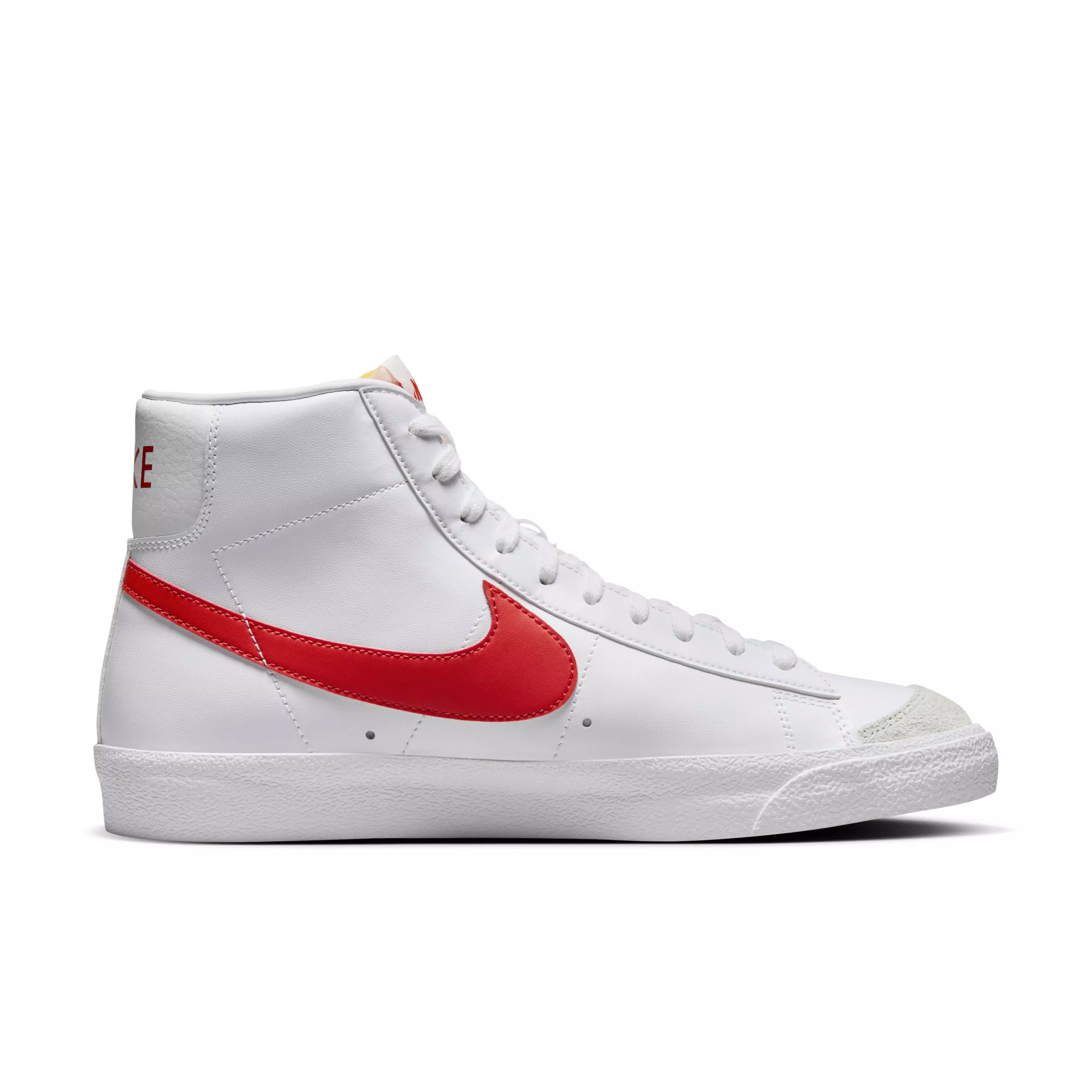 Nike Blazer Mid '77 Vintage "White/Summit White/Picante Red" Men's Shoe - WHITE/WHITE/RED