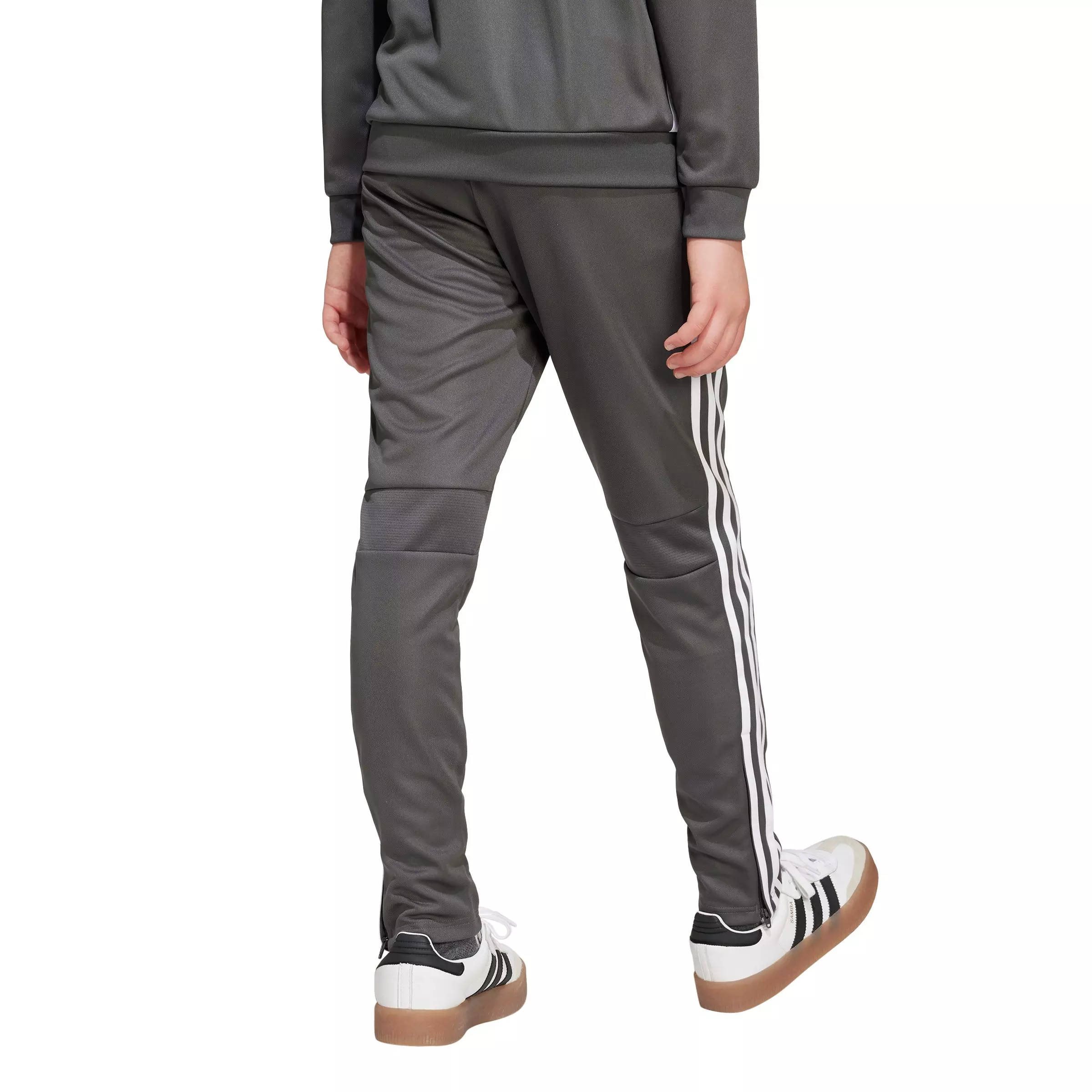 adidas Big Kids' Tiro 25 Essentials Training Tracksuit Bottoms - Grey - GREY
