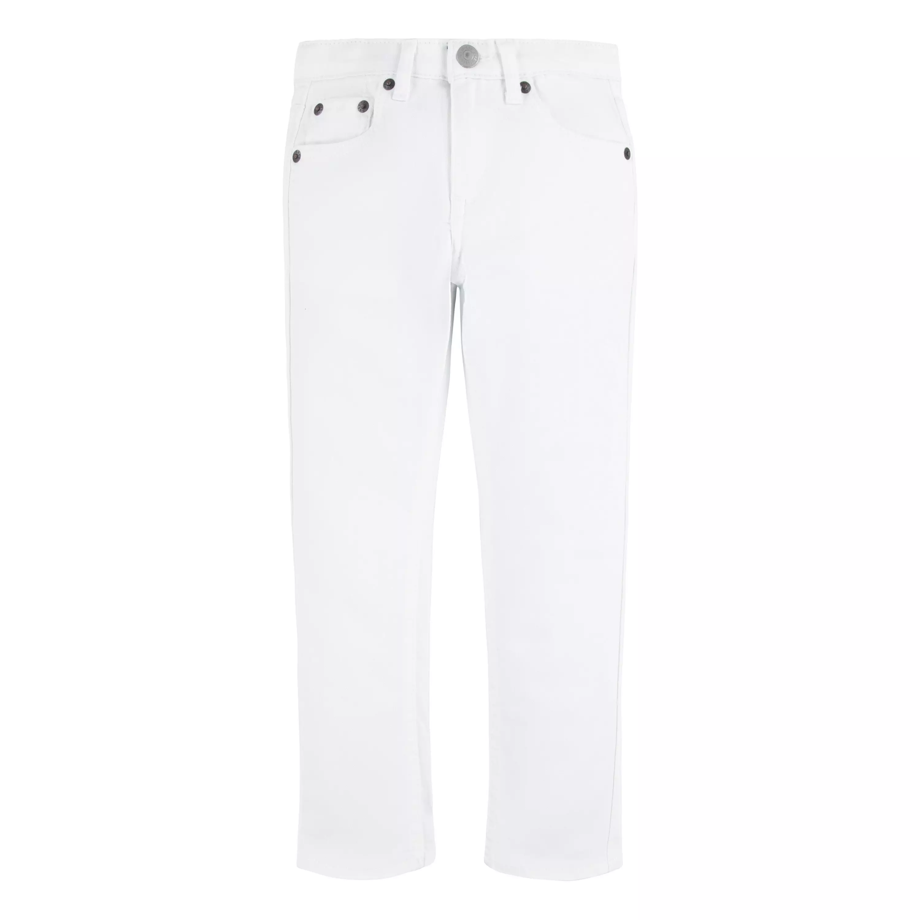Levi's 511 Eco-Soft Performance Slim Fit Wash Little Boys' White Denim Straight Jeans - White - WHITE