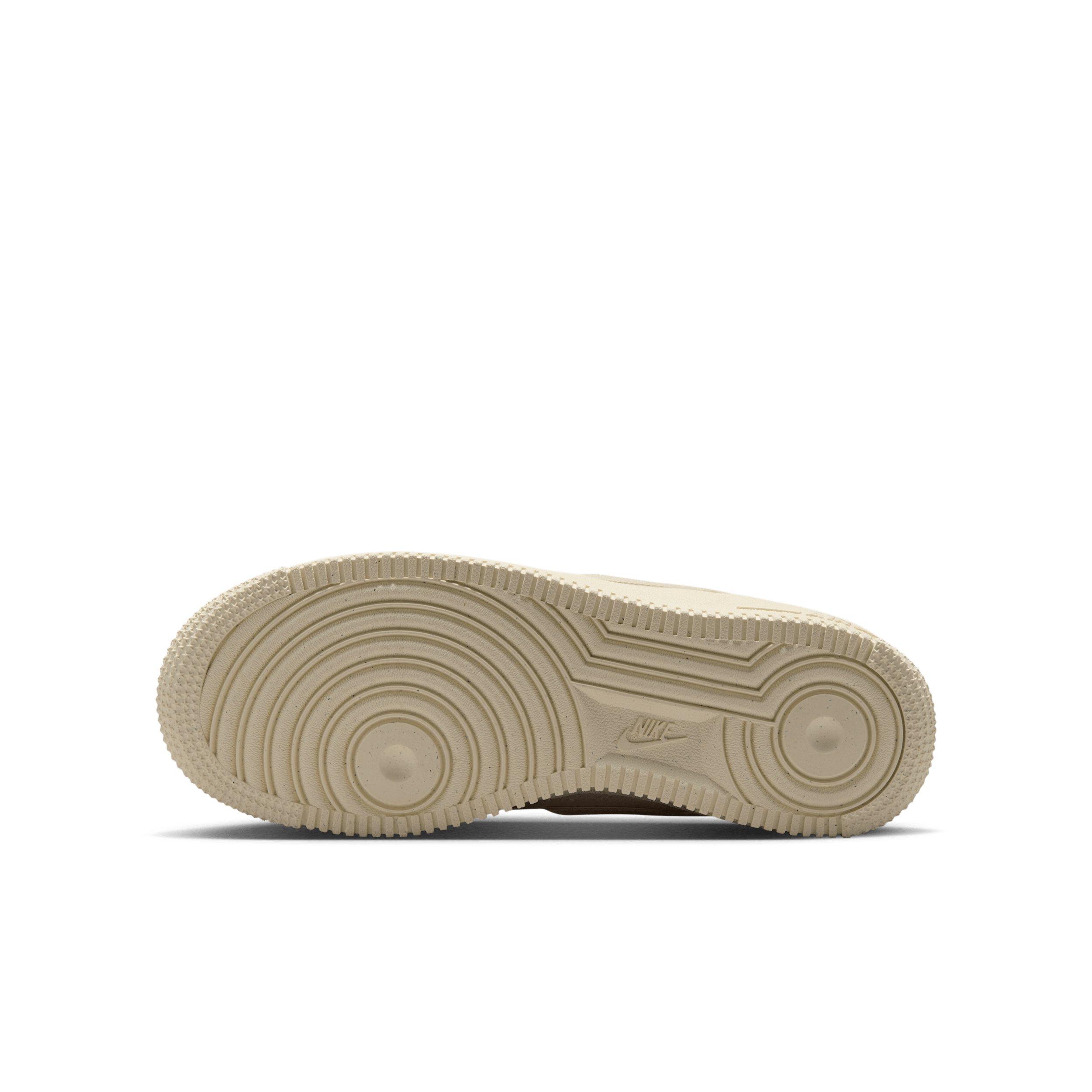Nike Air Force 1 "Beach/Coconut Milk/Sail/Beach" Grade School Girls' Shoe - BEACH/MILK/SAIL/BEACH