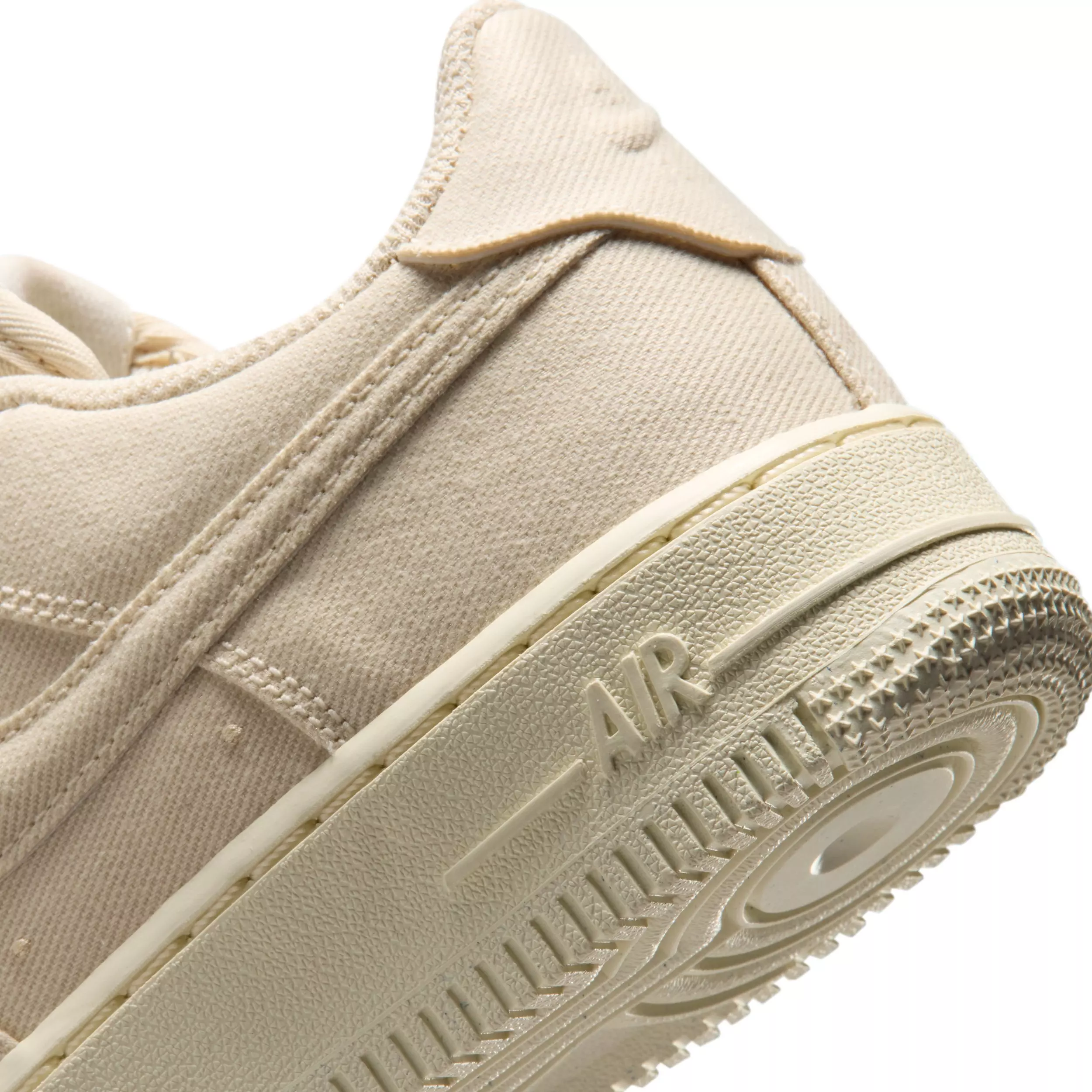 Nike Air Force 1 "Beach/Coconut Milk/Sail/Beach" Grade School Girls' Shoe - BEACH/MILK/SAIL/BEACH