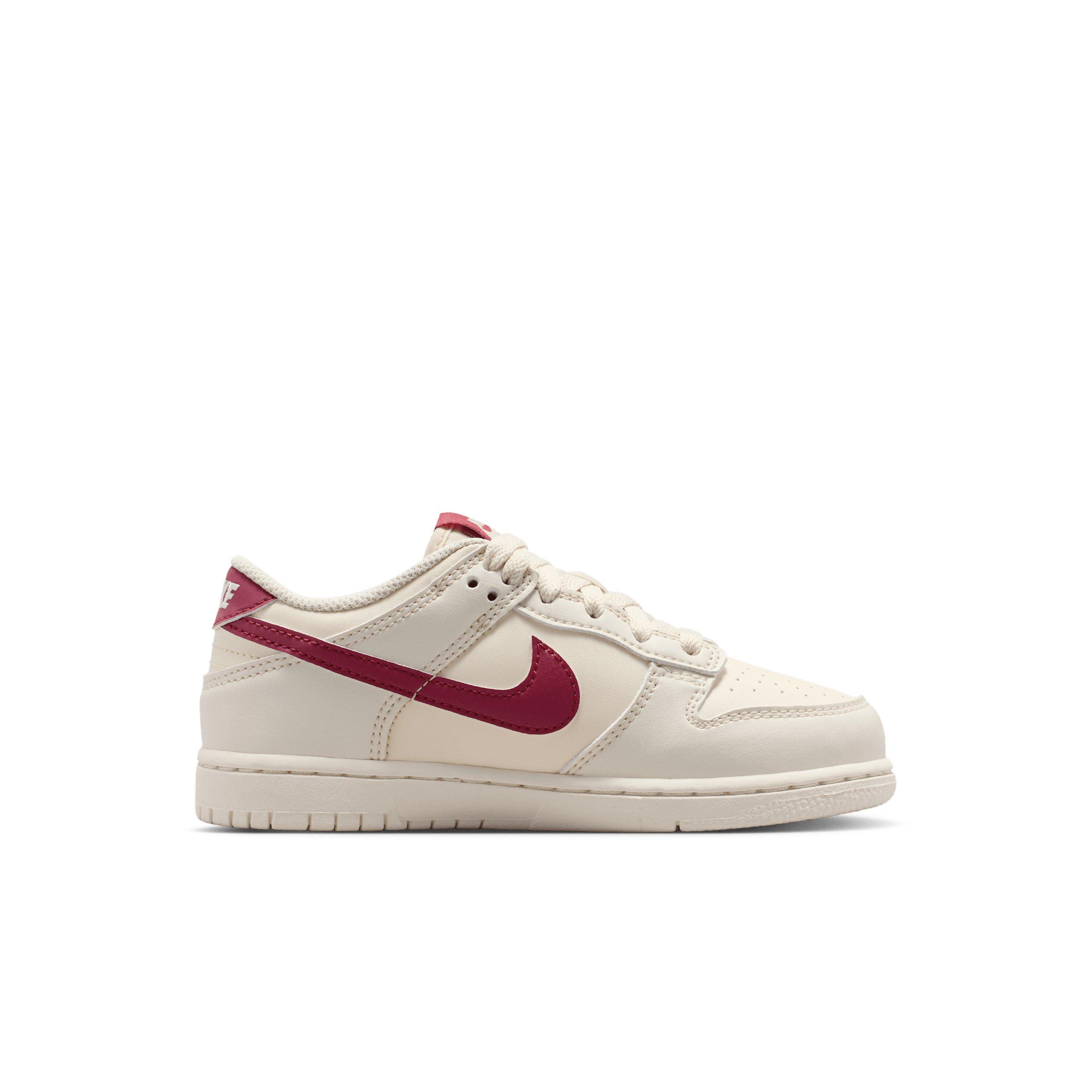 Nike Dunk Low Preschool Girls' "Soft Pearl/Pink Smoke" Shoe