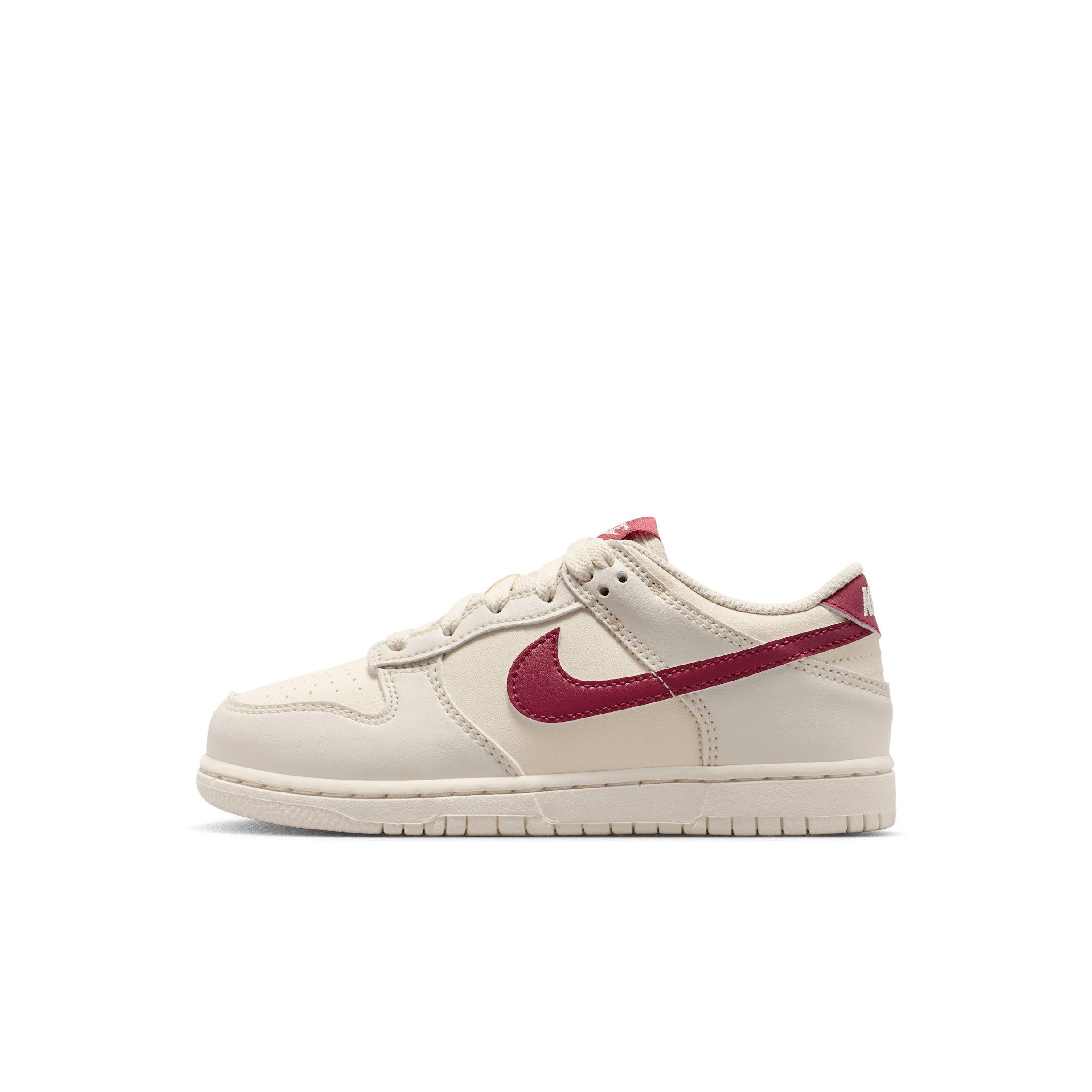 Nike Dunk Low Preschool Girls' "Soft Pearl/Pink Smoke" Shoe
