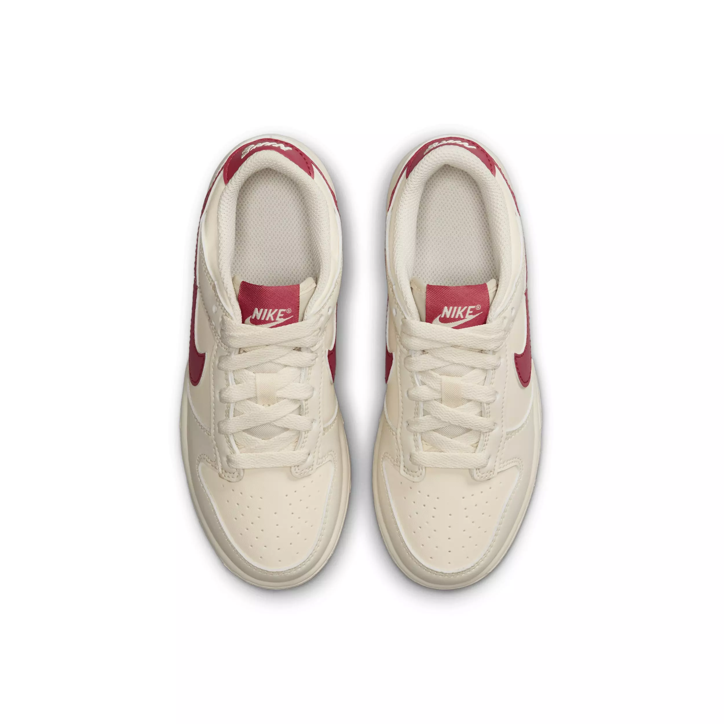 Nike Dunk Low "Soft Pearl/Pink Smoke" Preschool Girls' Shoe - PEARL/PINK