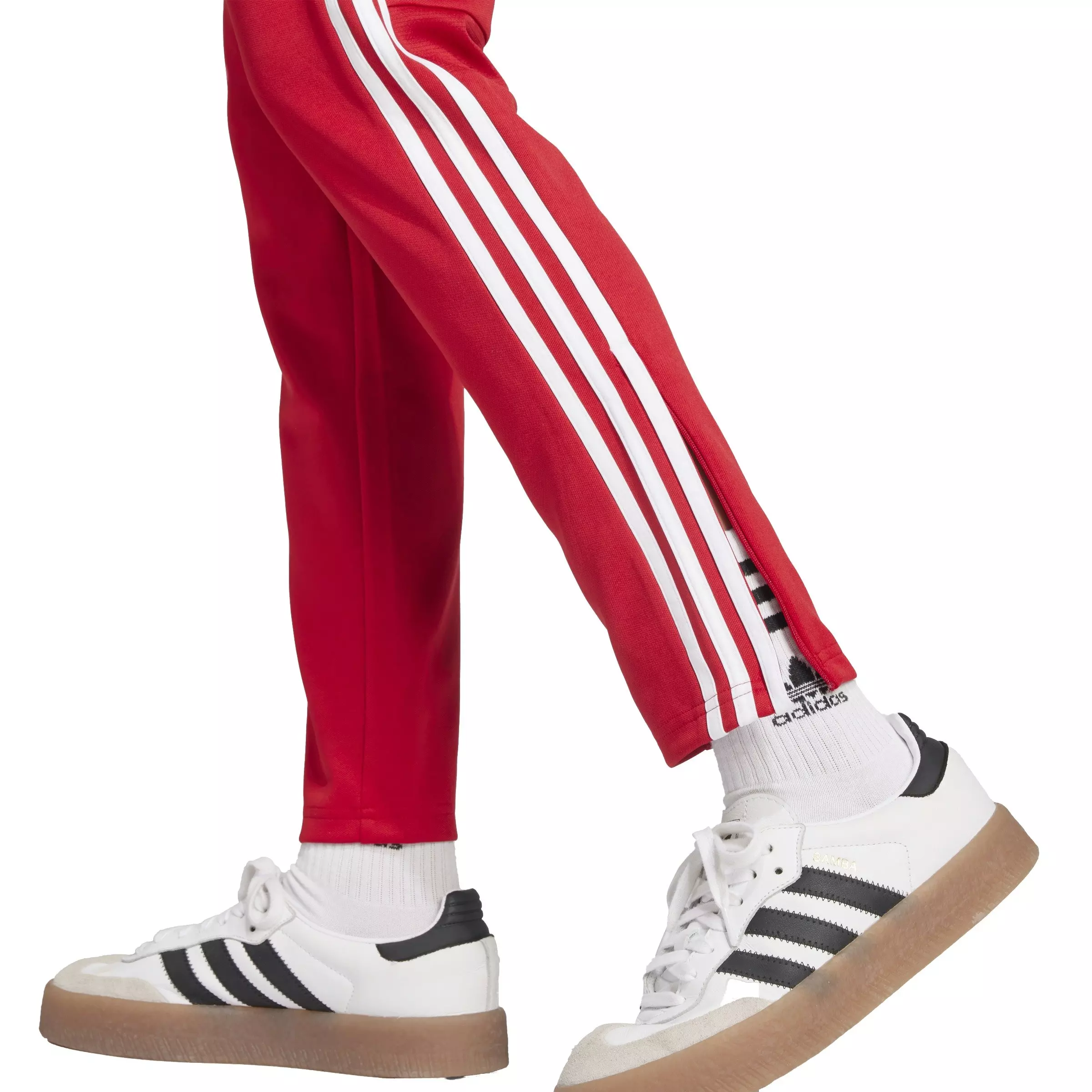 adidas Big Kids' Tiro 25 Essentials Training Tracksuit Bottoms - Red - RED