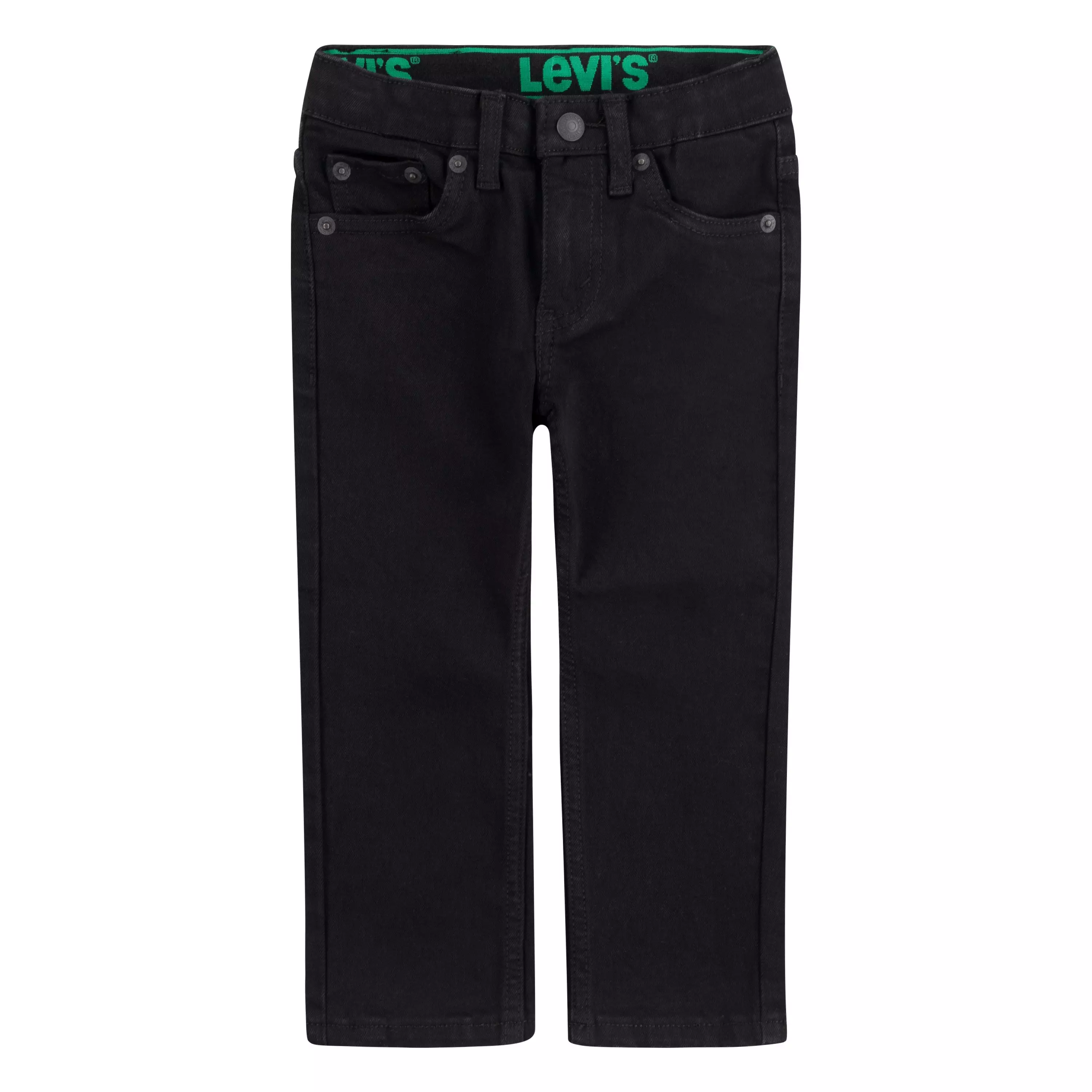 Levi's 511 Eco-Soft Performance Slim Fit Wash Toddler Boys' Black Denim Straight Jeans - Black - BLACK
