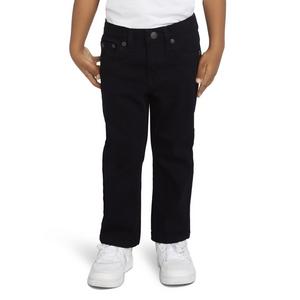 Levi's 511 Eco-Soft Performance Slim Fit Black Wash Toddler Boys' Black Denim Straight Jeans