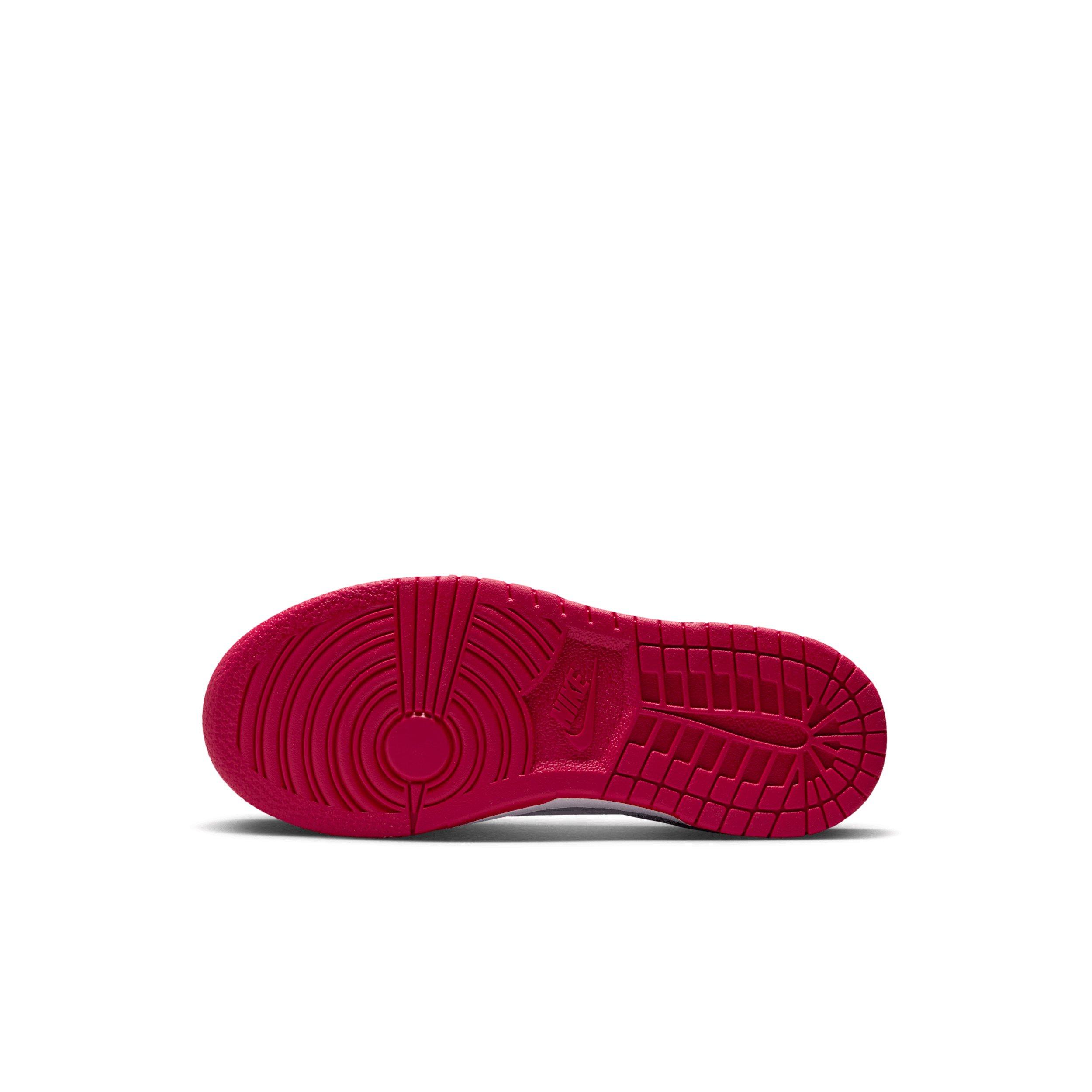 Nike Dunk Low Preschool Boys' "White/University Red/White" Shoe