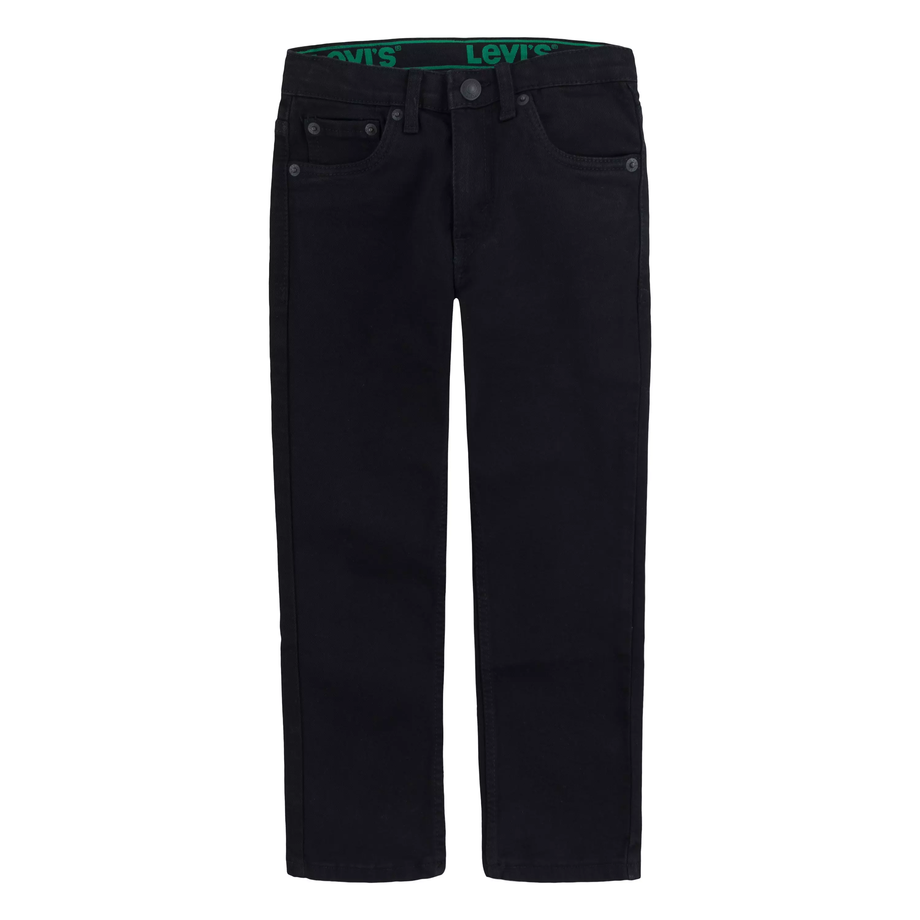 Levi's Little Boys' 511 Eco-Soft Performance Slim Fit Black Wash Denim Straight Jeans - BLACK