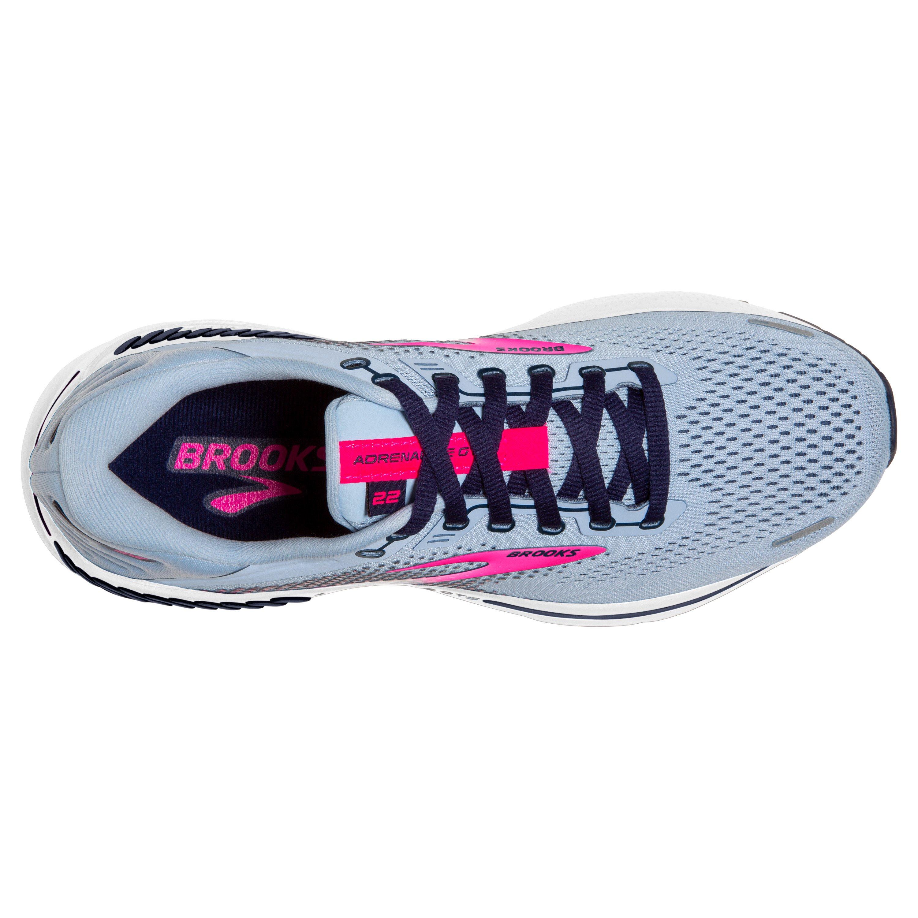 Brooks Adrenaline GTS 22 "Light Blue/Pink" Women's Running Shoe - LT BLUE/PINK Thumbnail View 5