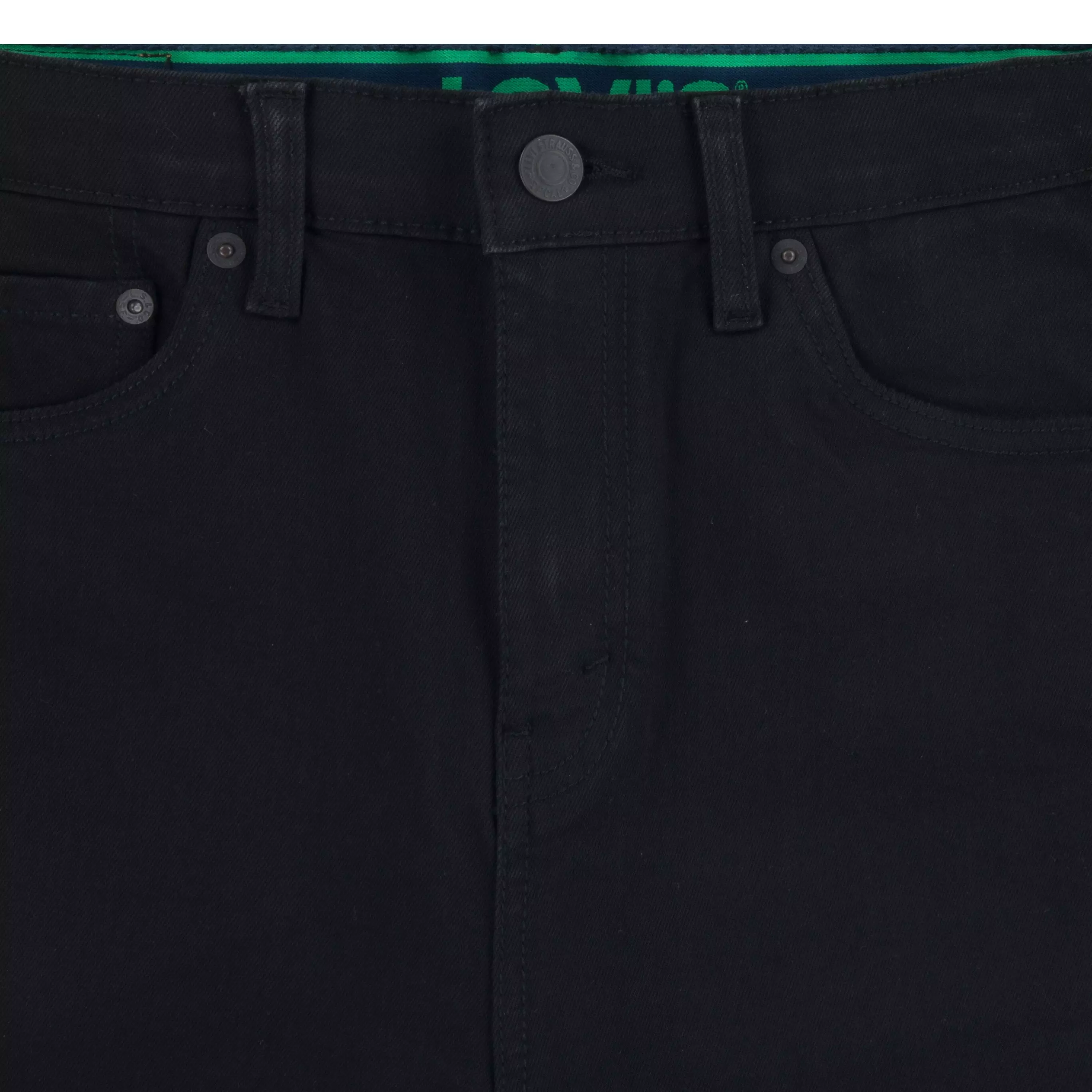 Levi's Big Boys' 511 Eco-Soft Performance Slim Fit Black Wash Denim Straight Jeans - BLACK