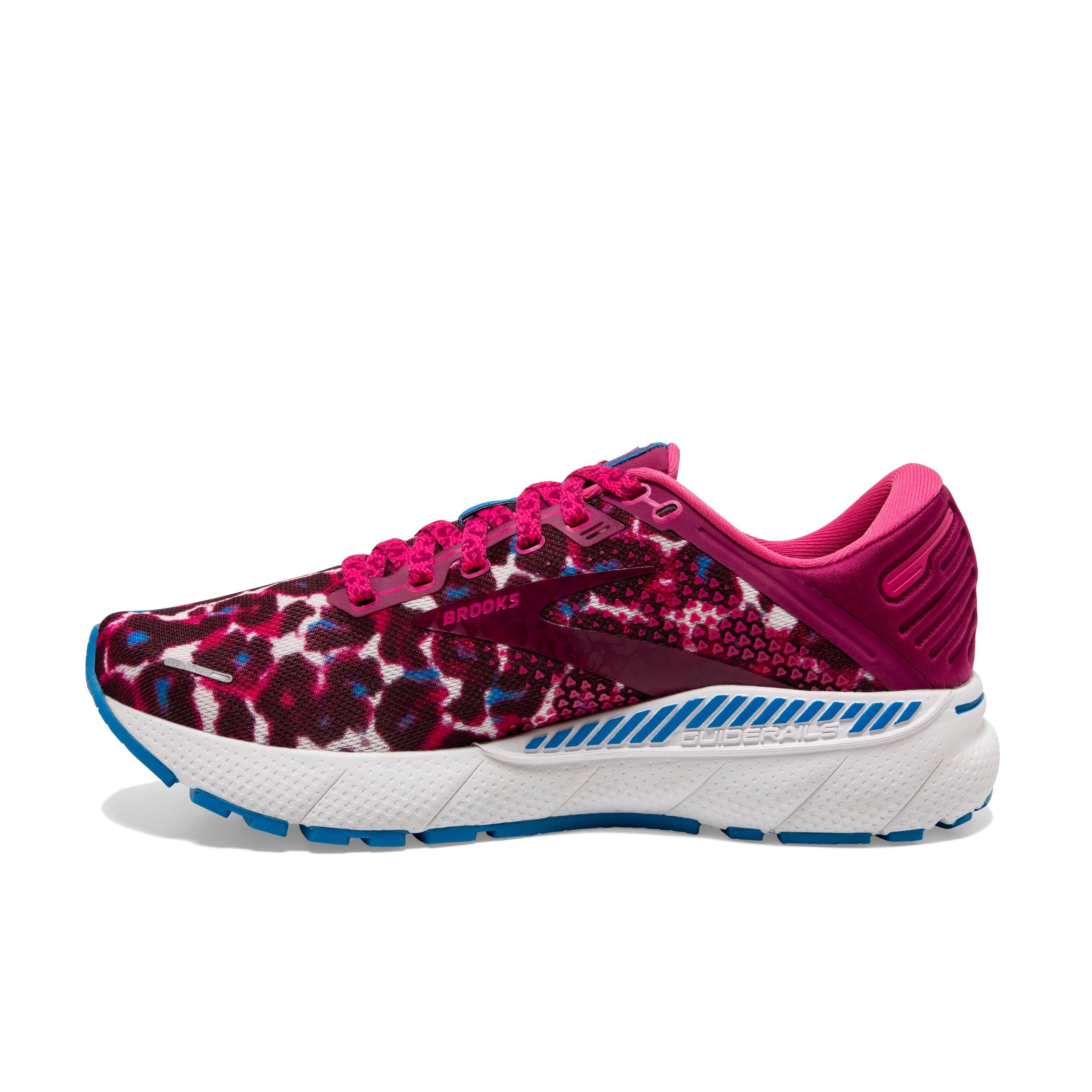 Brooks Adrenaline GTS 22 "Magenta/Blue/White" Women's Running Shoe - MAGENTA/BLUE/WHITE Thumbnail View 2