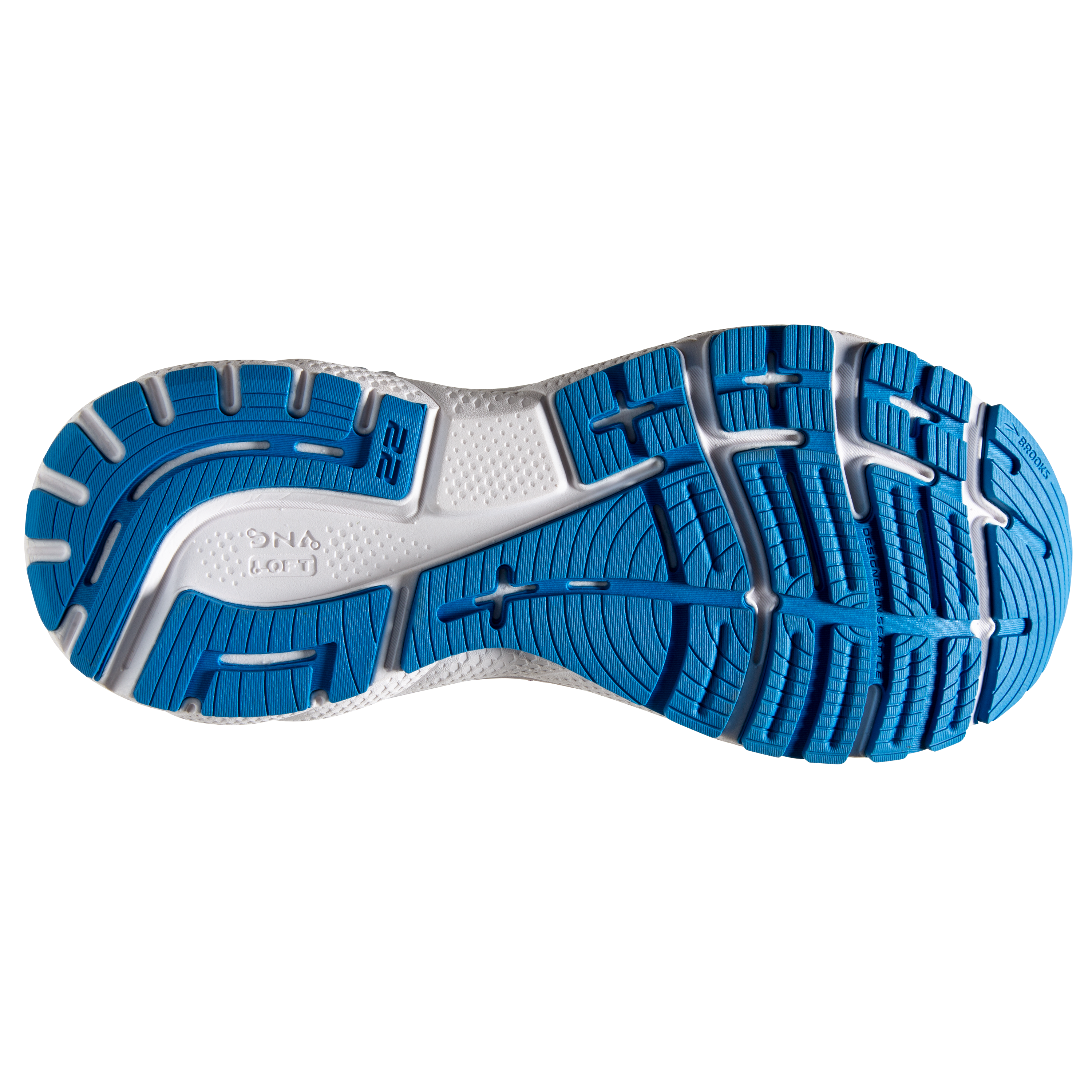 Brooks Adrenaline GTS 22 "Magenta/Blue/White" Women's Running Shoe - MAGENTA/BLUE/WHITE Thumbnail View 6