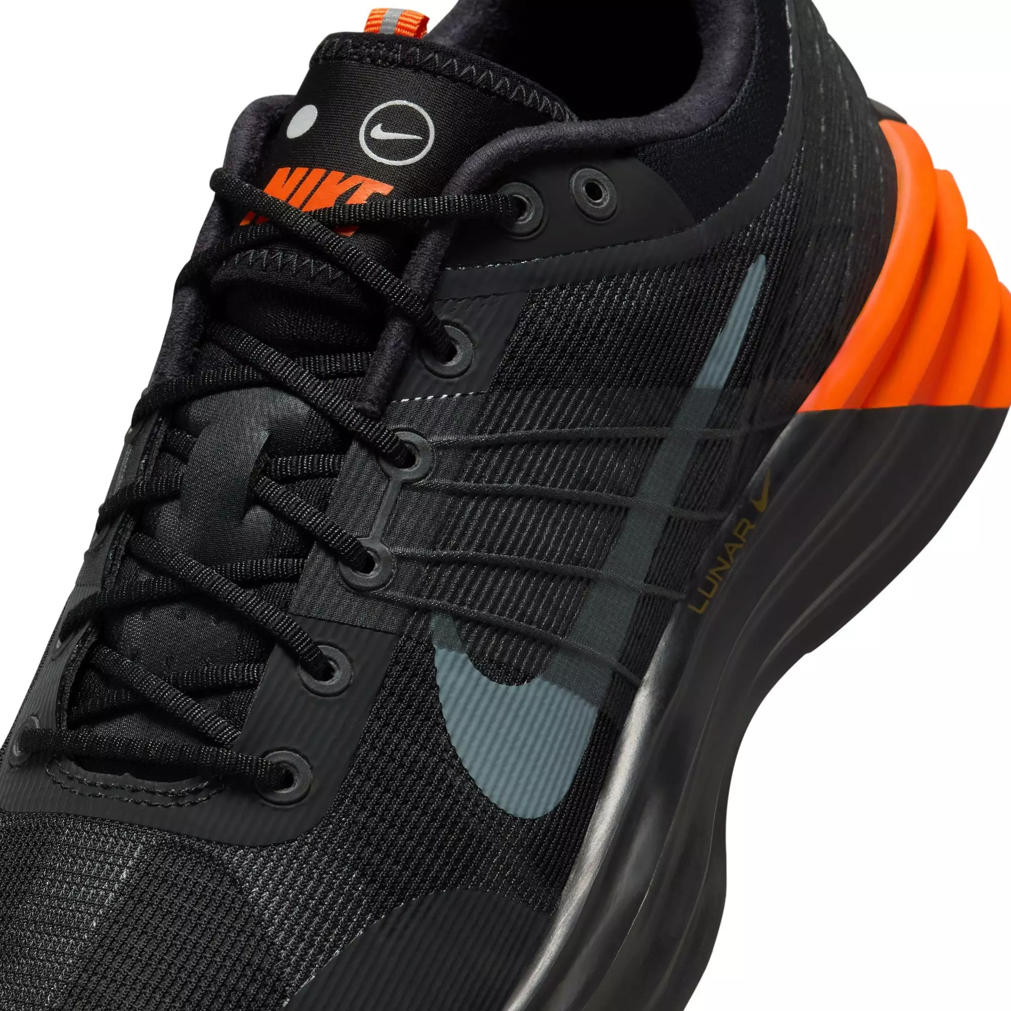 Nike Lunar Roam "Black/Safety Orange" Men's Shoe - BLACK/ORANGE