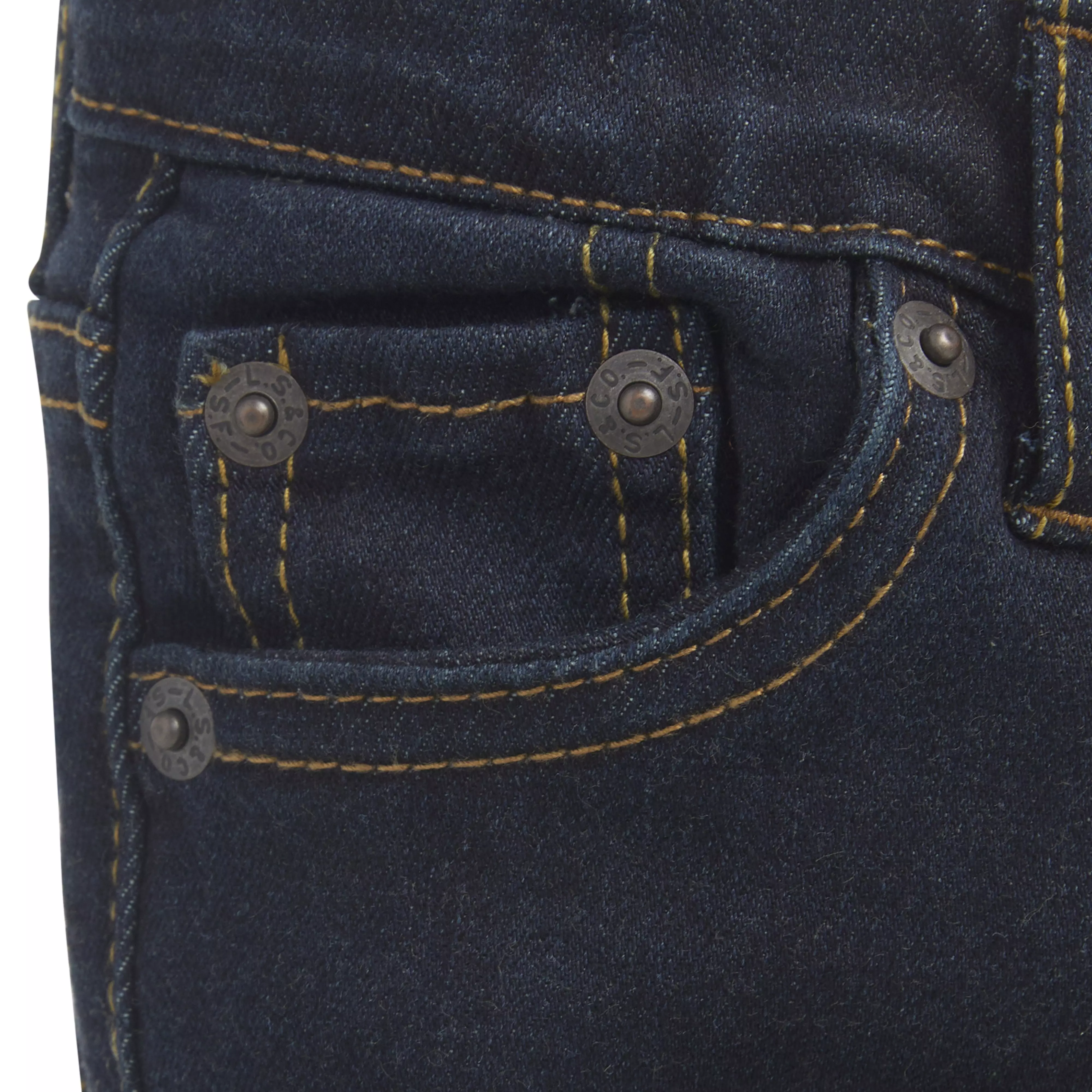 Levi's Toddler Boys' 511 Eco-Soft Performance Slim Fit Dark Wash Straight Jeans - Dk Blue Denim - DK BLUE