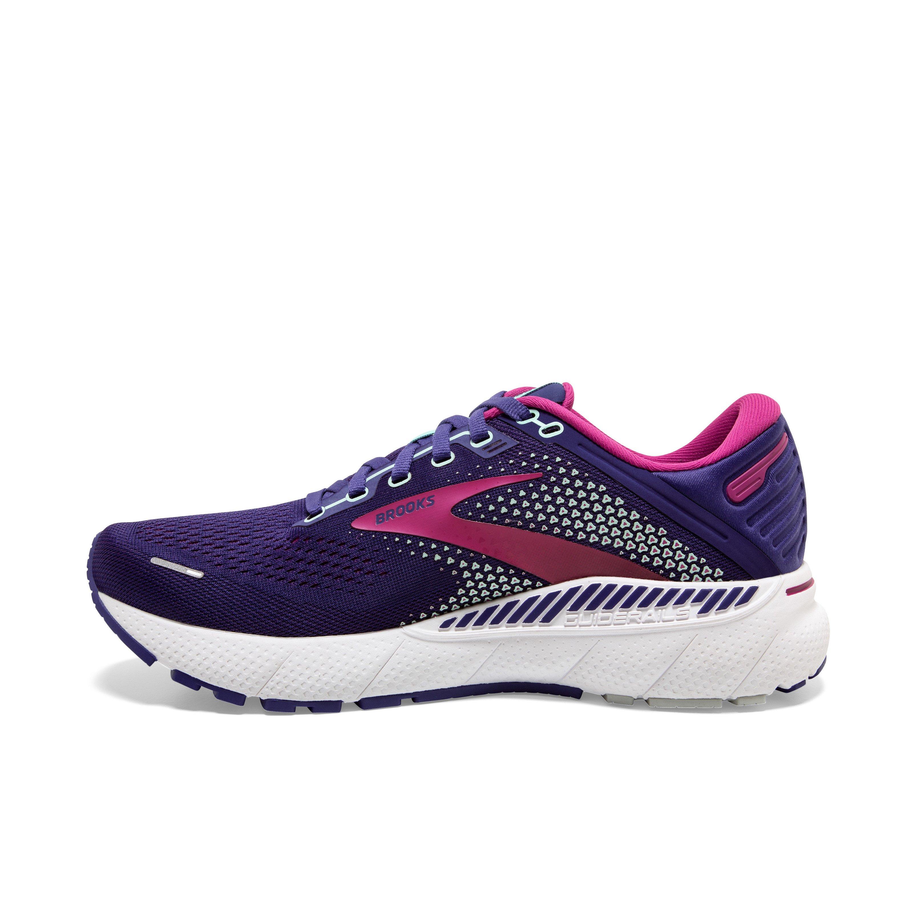 Brooks Adrenaline GTS 22 "Purple/Pink" Women's Running Shoe - PURPLE/PINK Thumbnail View 2
